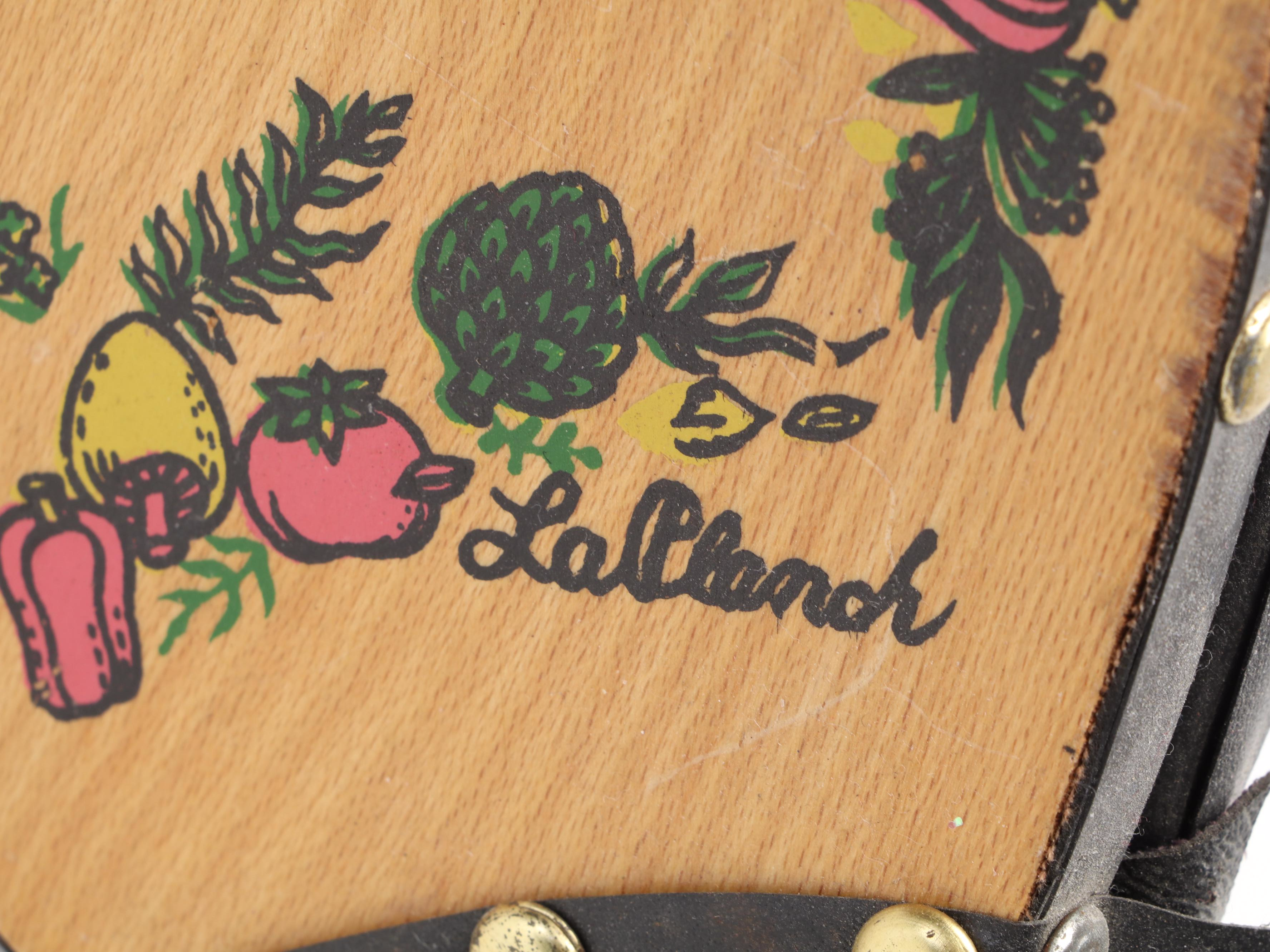 Basketville Brass and Wood Kindling Bucket with Bellows and Match Holder