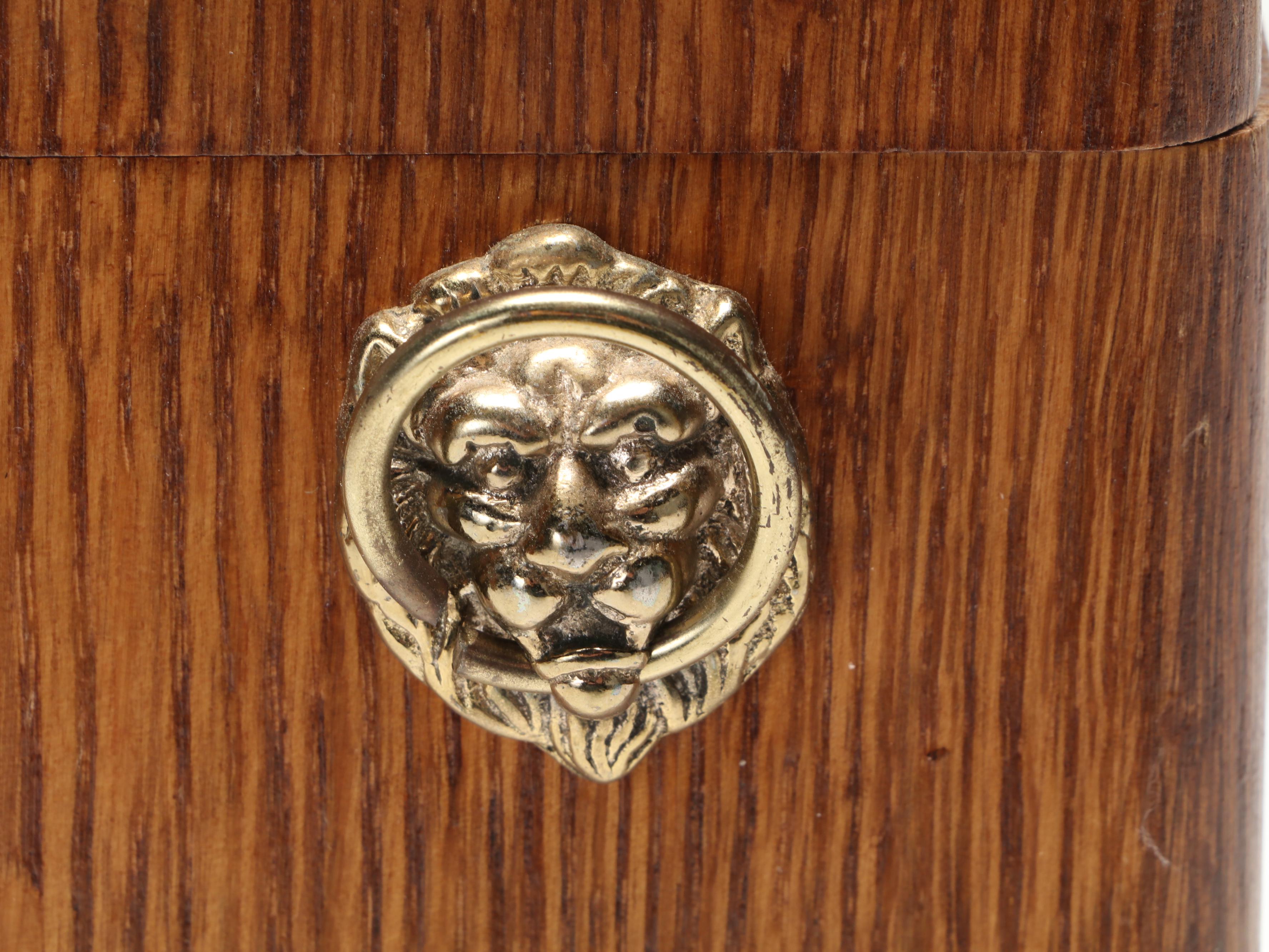 Basketville Brass and Wood Kindling Bucket with Bellows and Match Holder