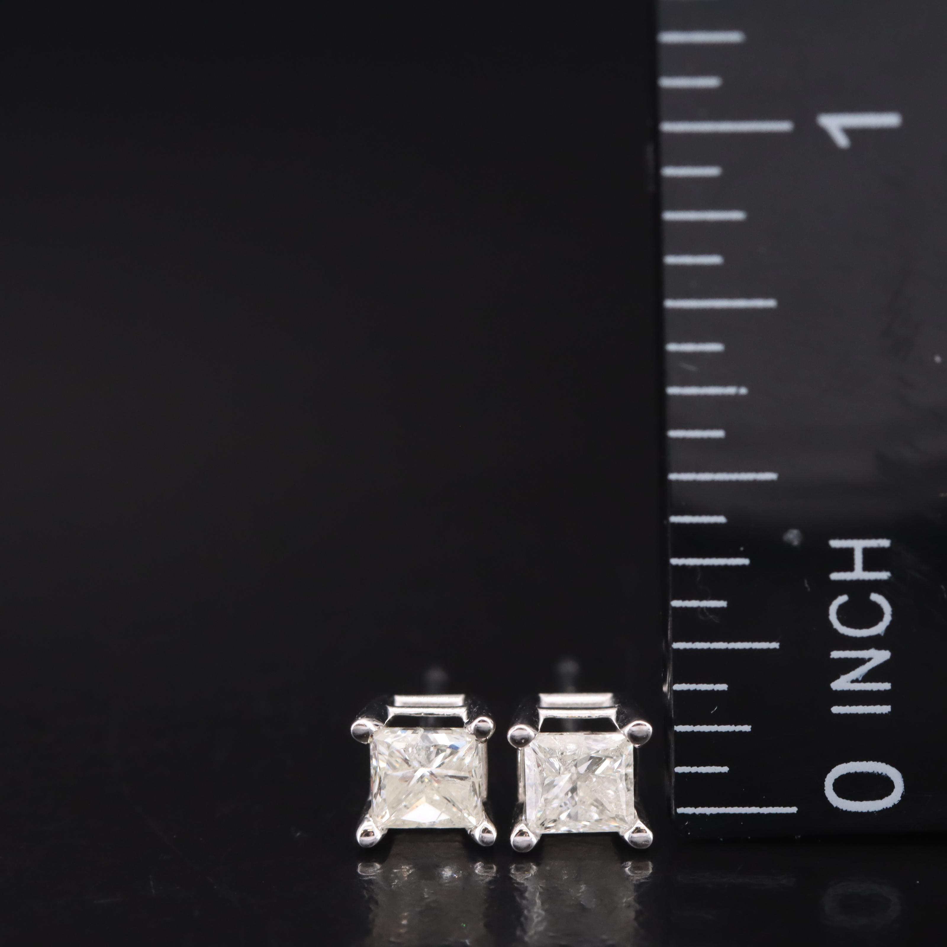 14K 0.75 CTW Diamond Stud Earrings