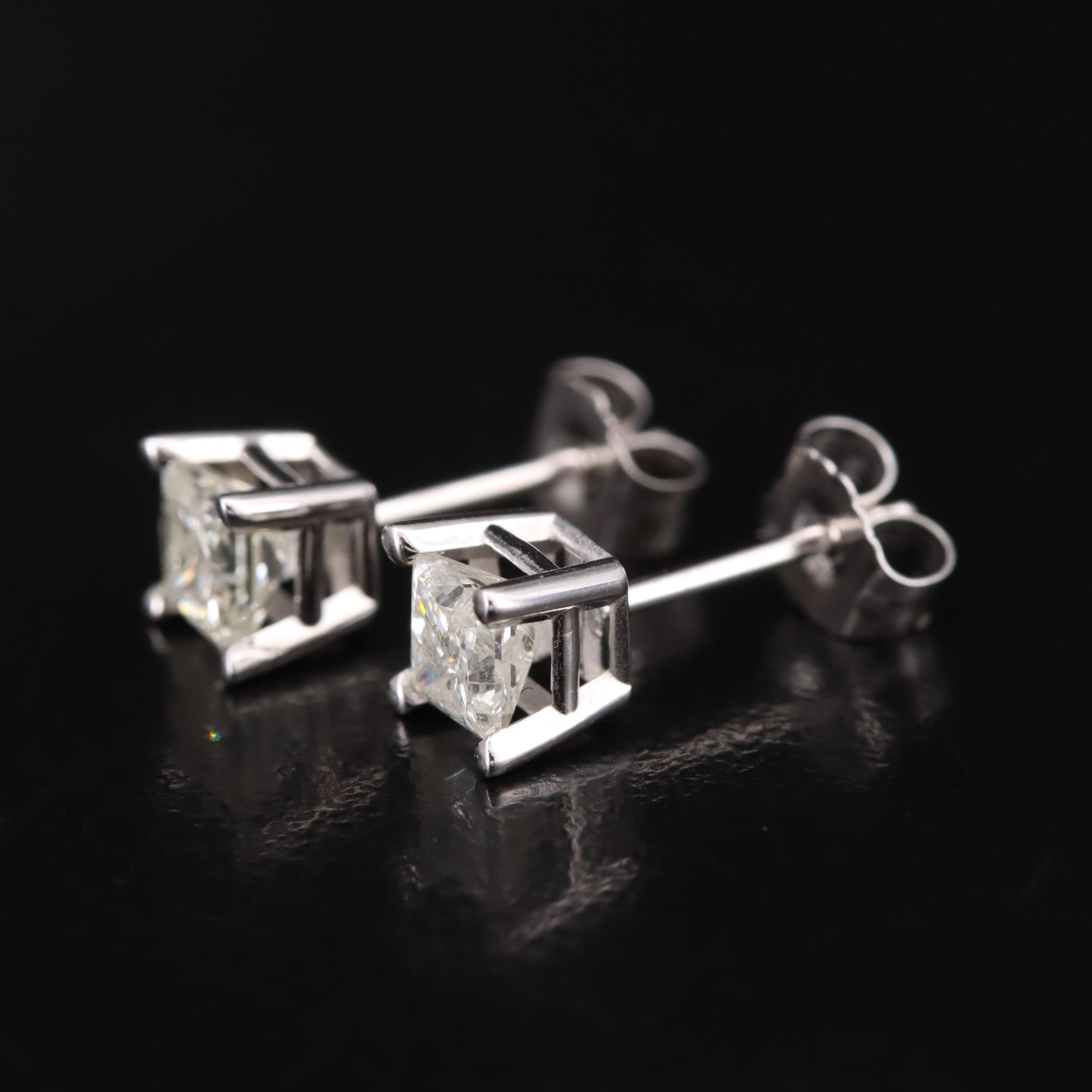 14K 0.75 CTW Diamond Stud Earrings