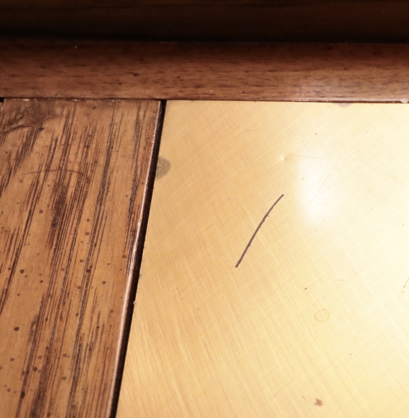 Drexel Heritage Campaign Style Pecan End Table and Coffee Table