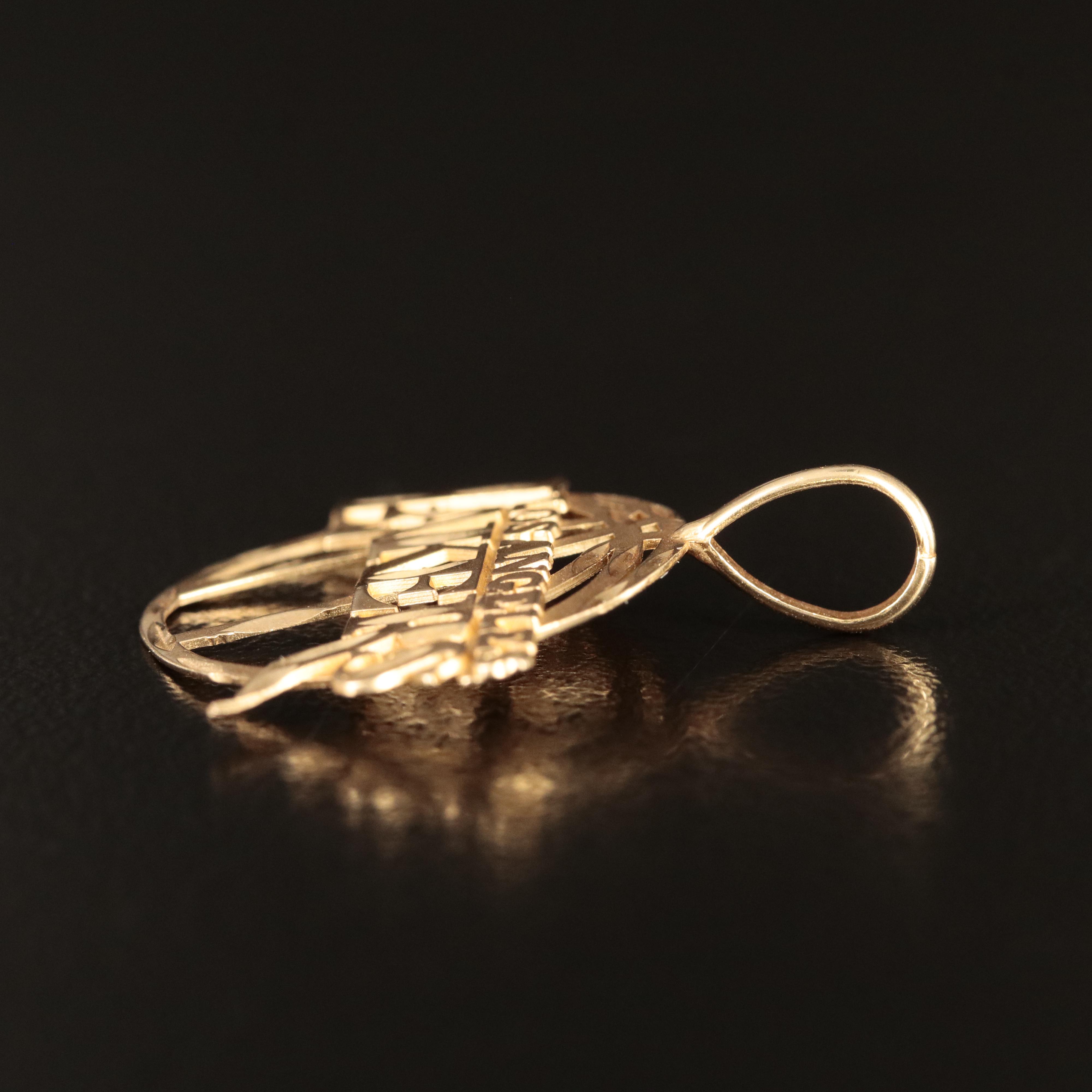 Michael Anthony Los Angeles Lakers Pendant