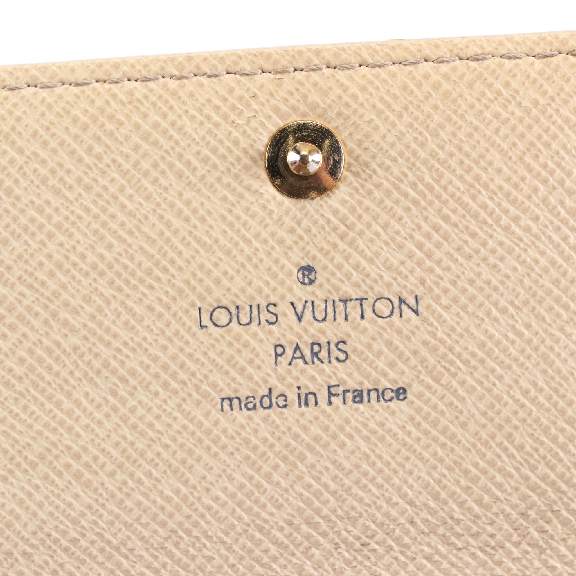 Louis Vuitton Sarah Wallet in Damier Azur Canvas