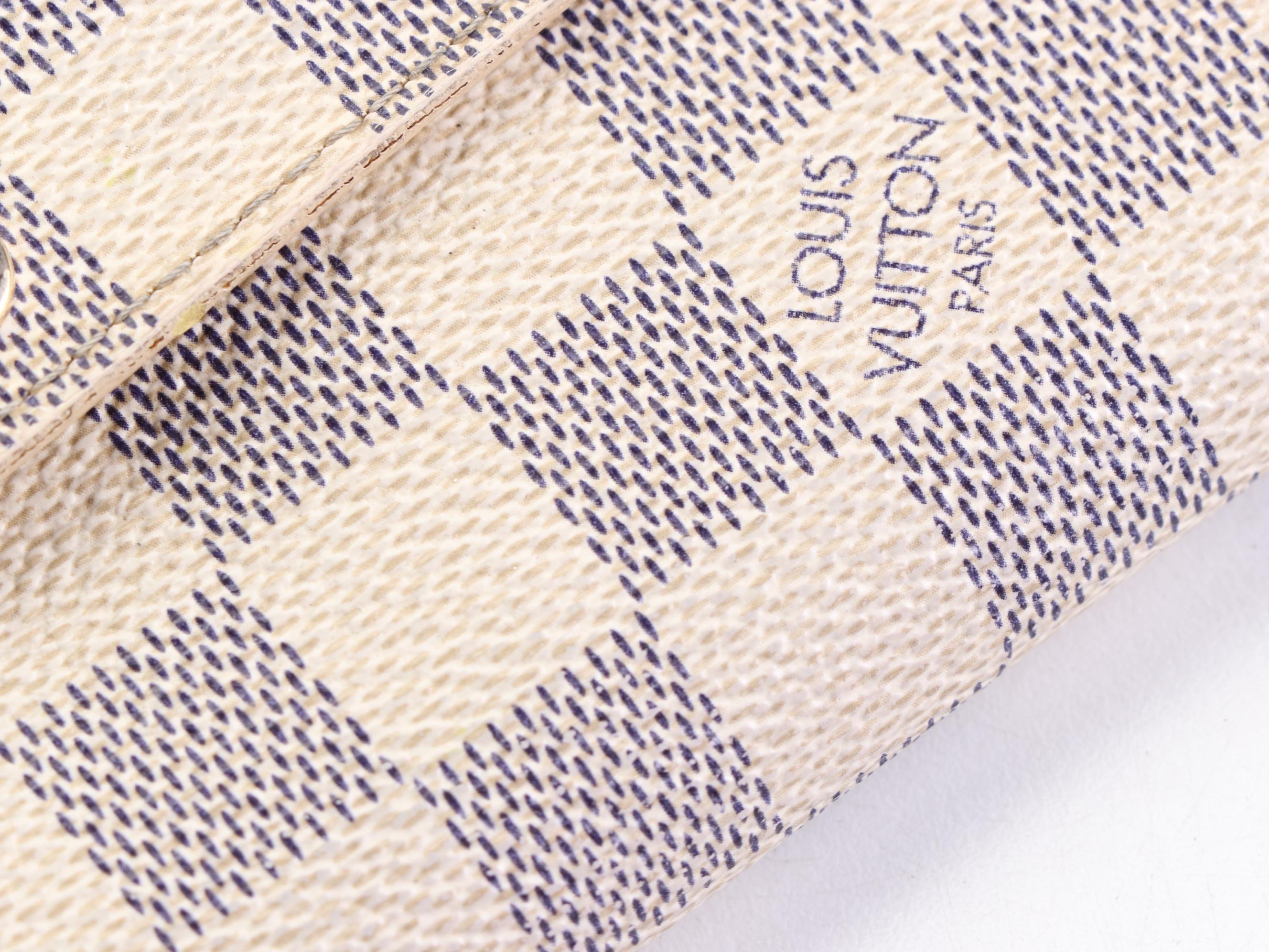 Louis Vuitton Sarah Wallet in Damier Azur Canvas