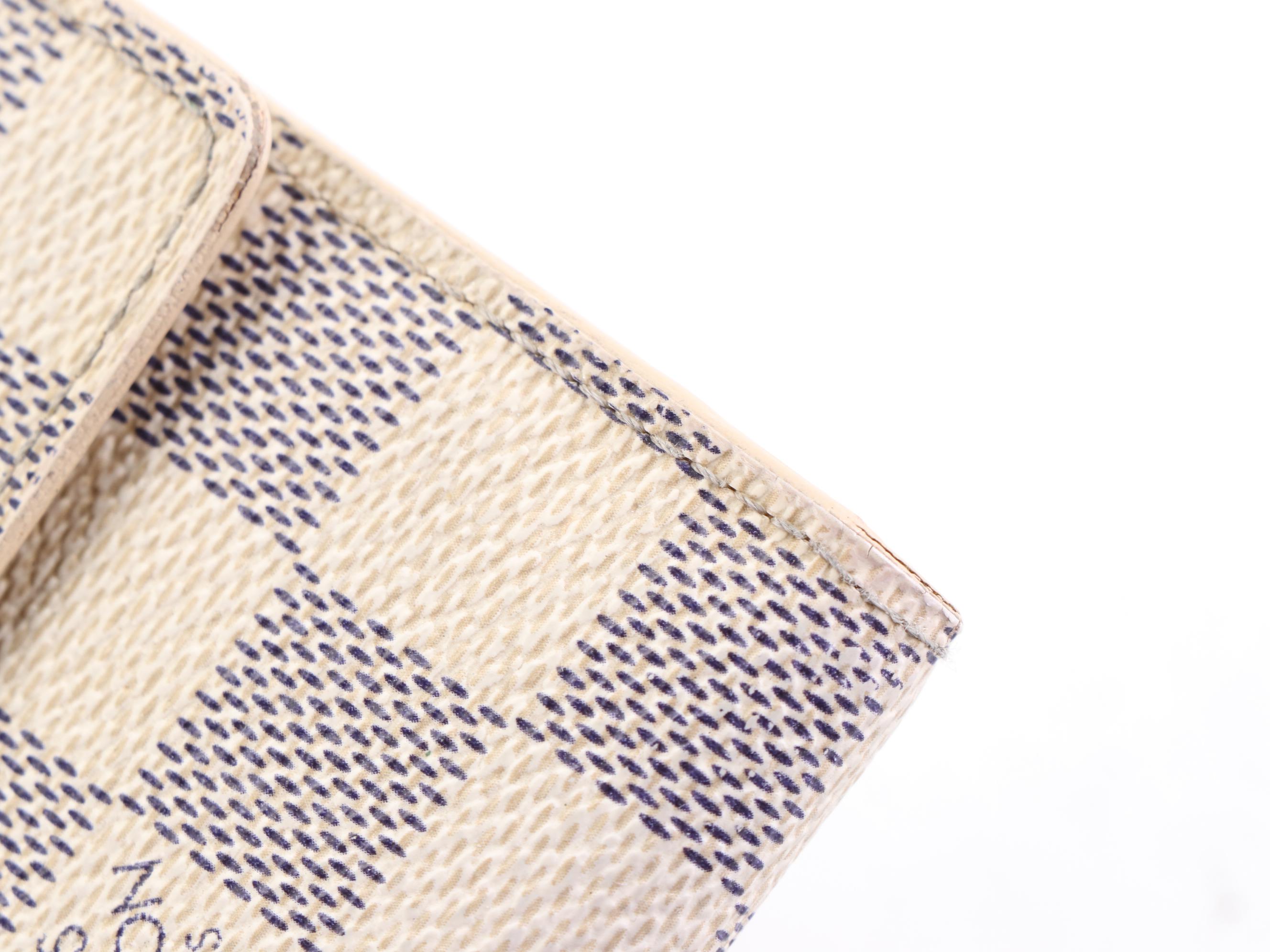 Louis Vuitton Sarah Wallet in Damier Azur Canvas