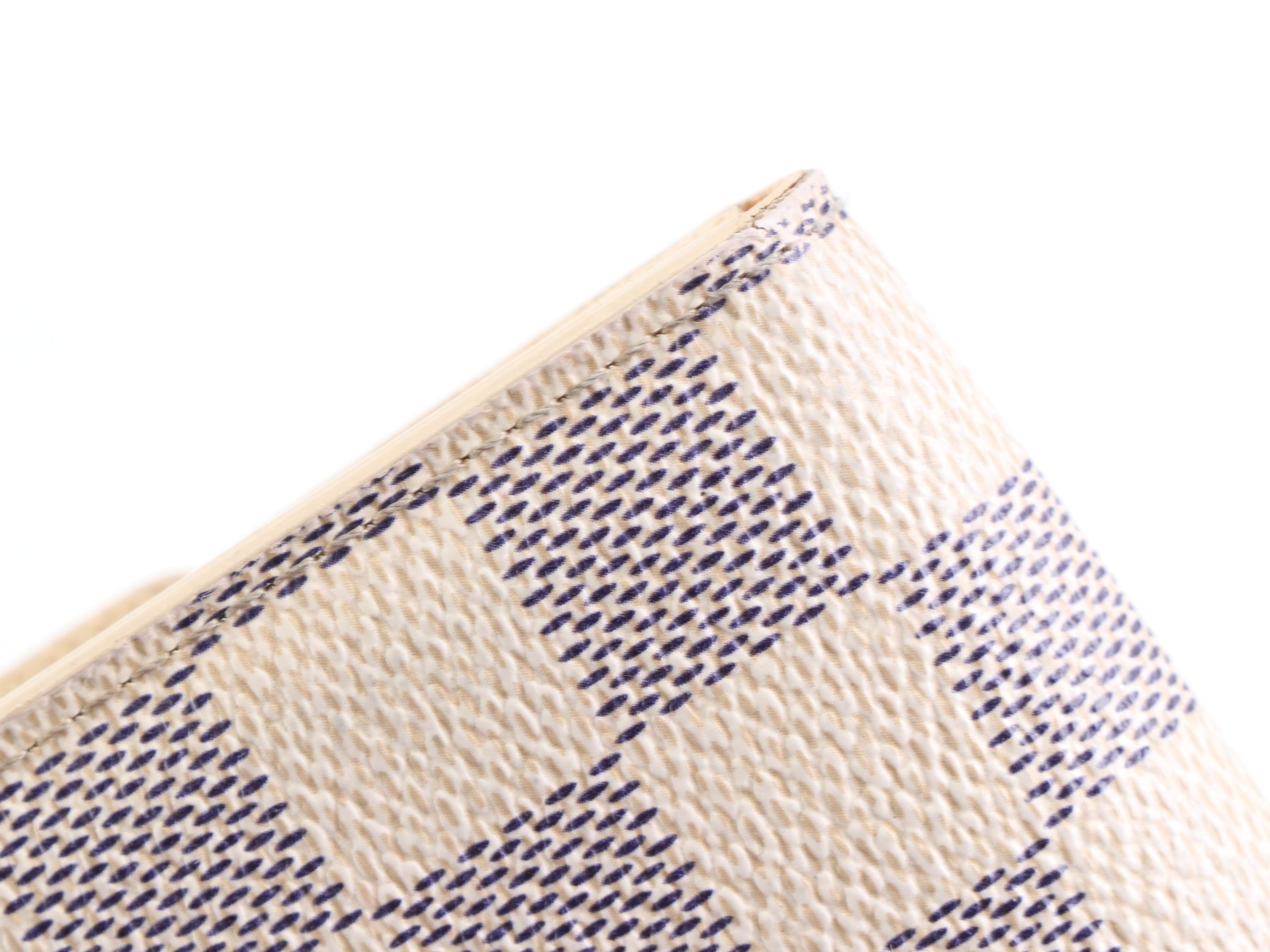Louis Vuitton Sarah Wallet in Damier Azur Canvas