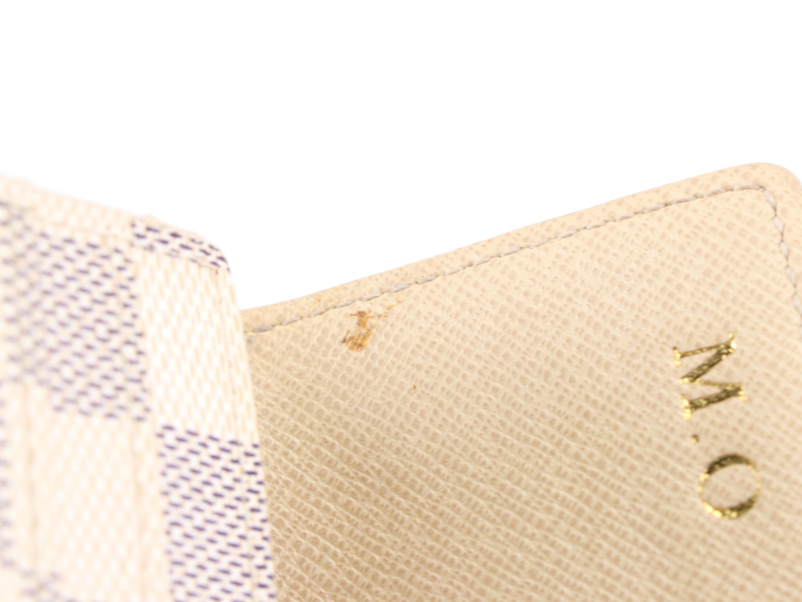 Louis Vuitton Sarah Wallet in Damier Azur Canvas