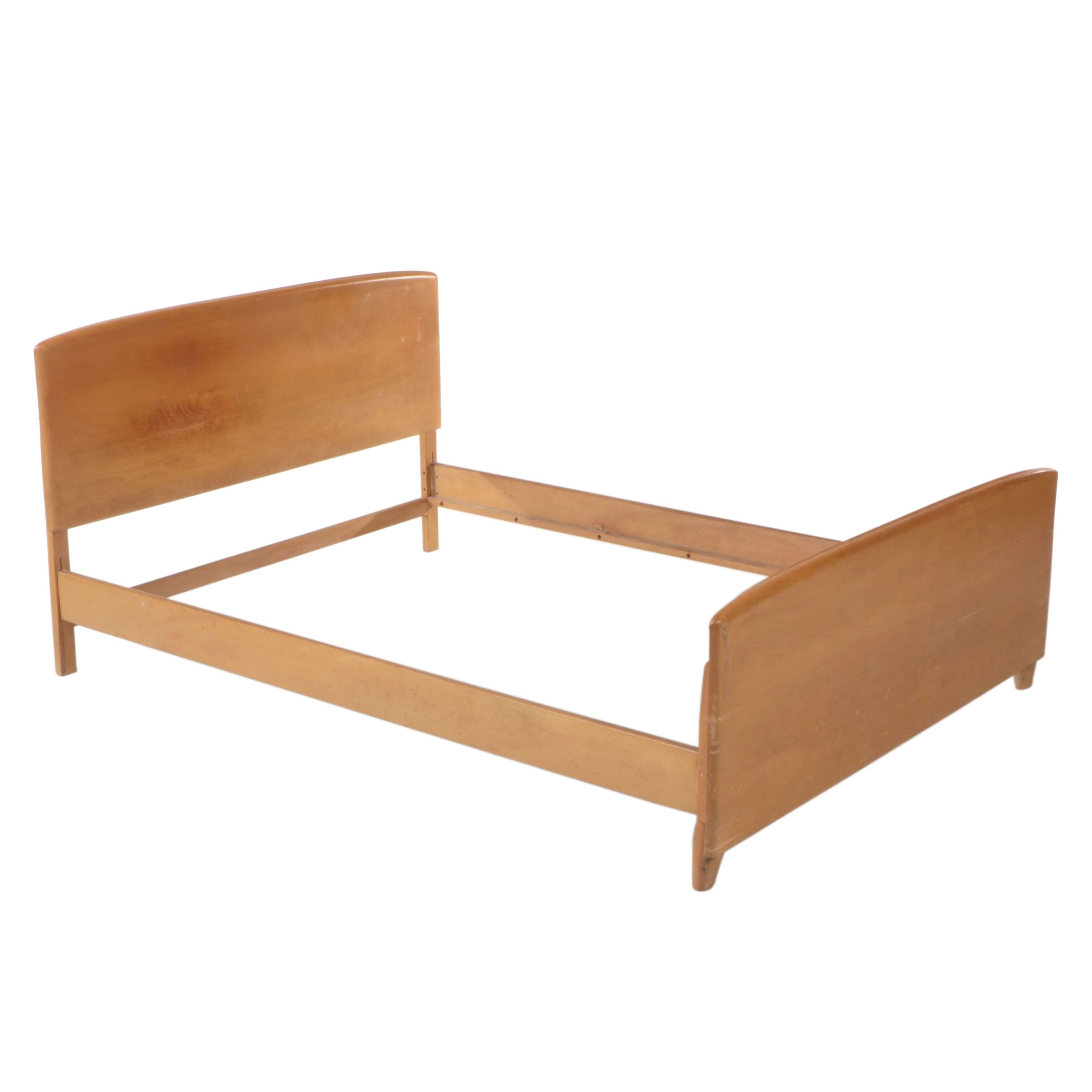 Heywood-Wakefield Mid Century Modern Full Size Bed Frame