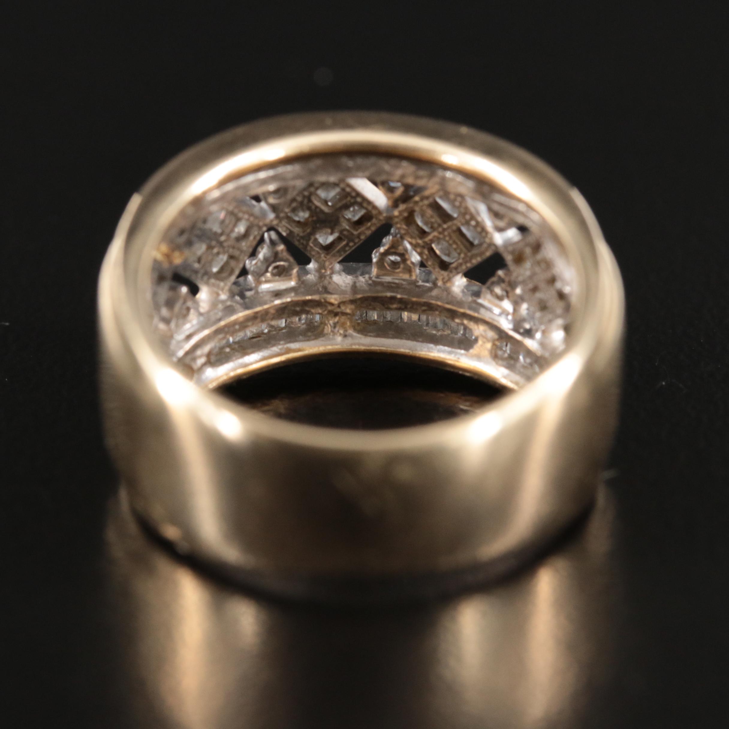 14K Gold 1.00 CTW Diamond Ring