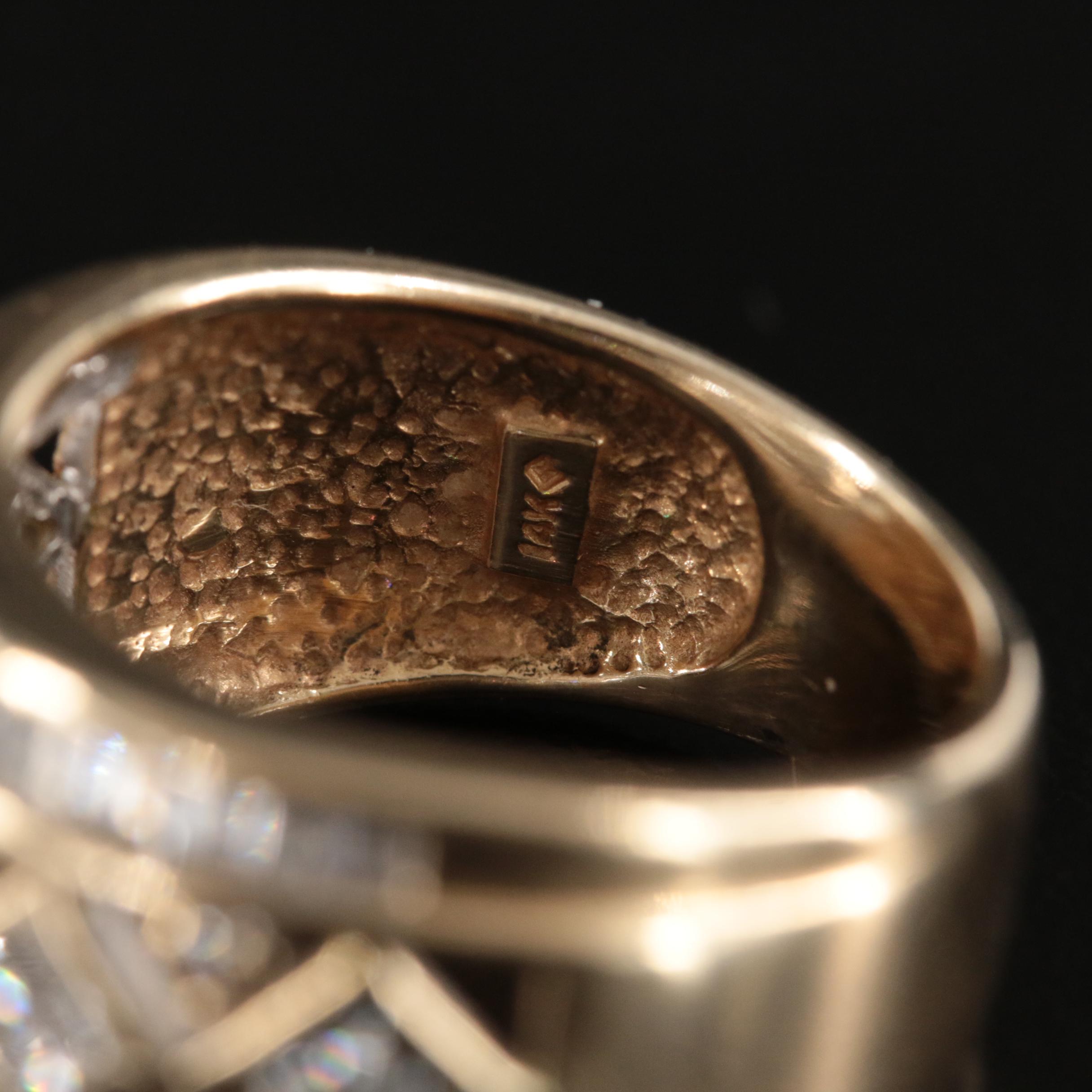 14K Gold 1.00 CTW Diamond Ring