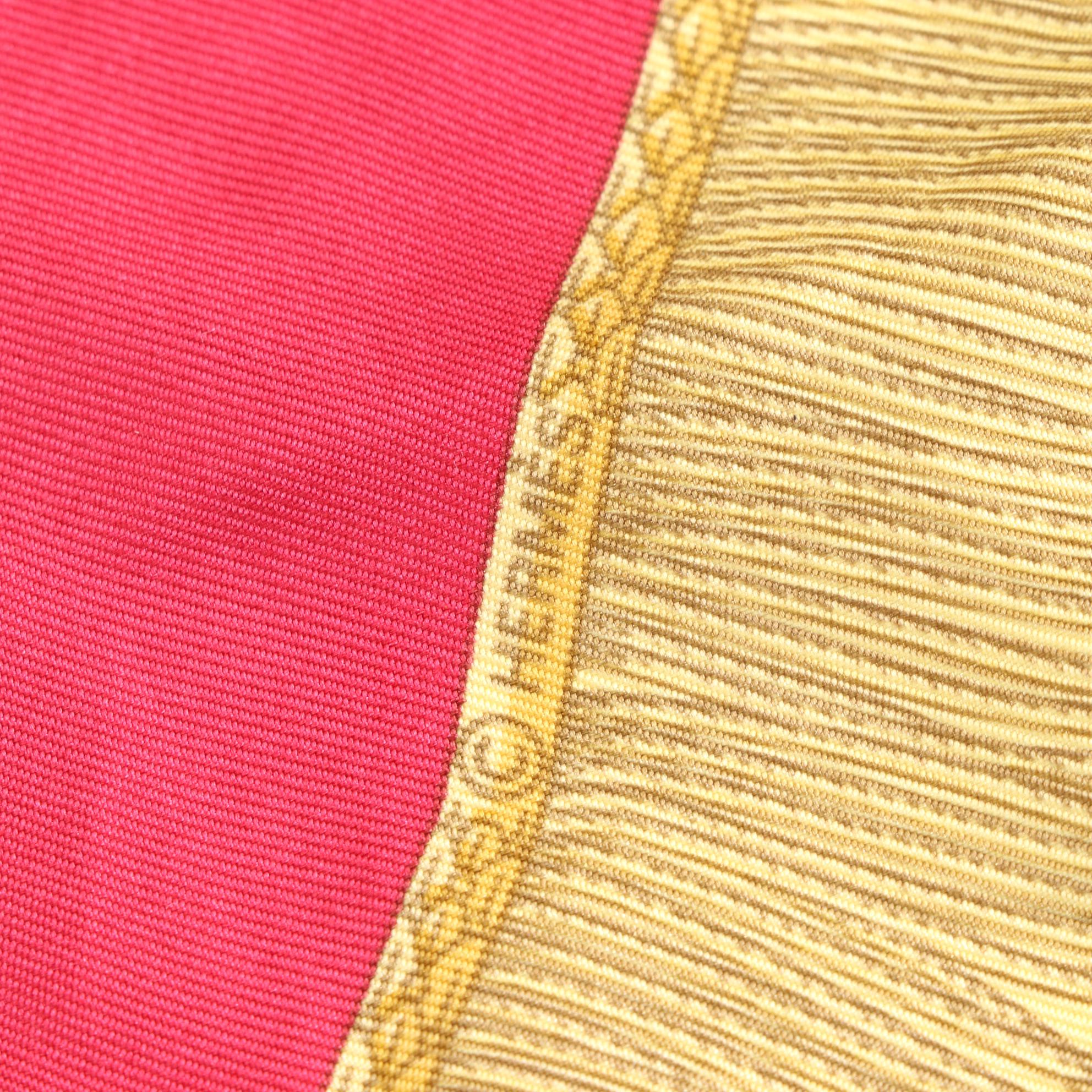 Hermès "Poste et Cavalerie" Silk Twill Scarf 90