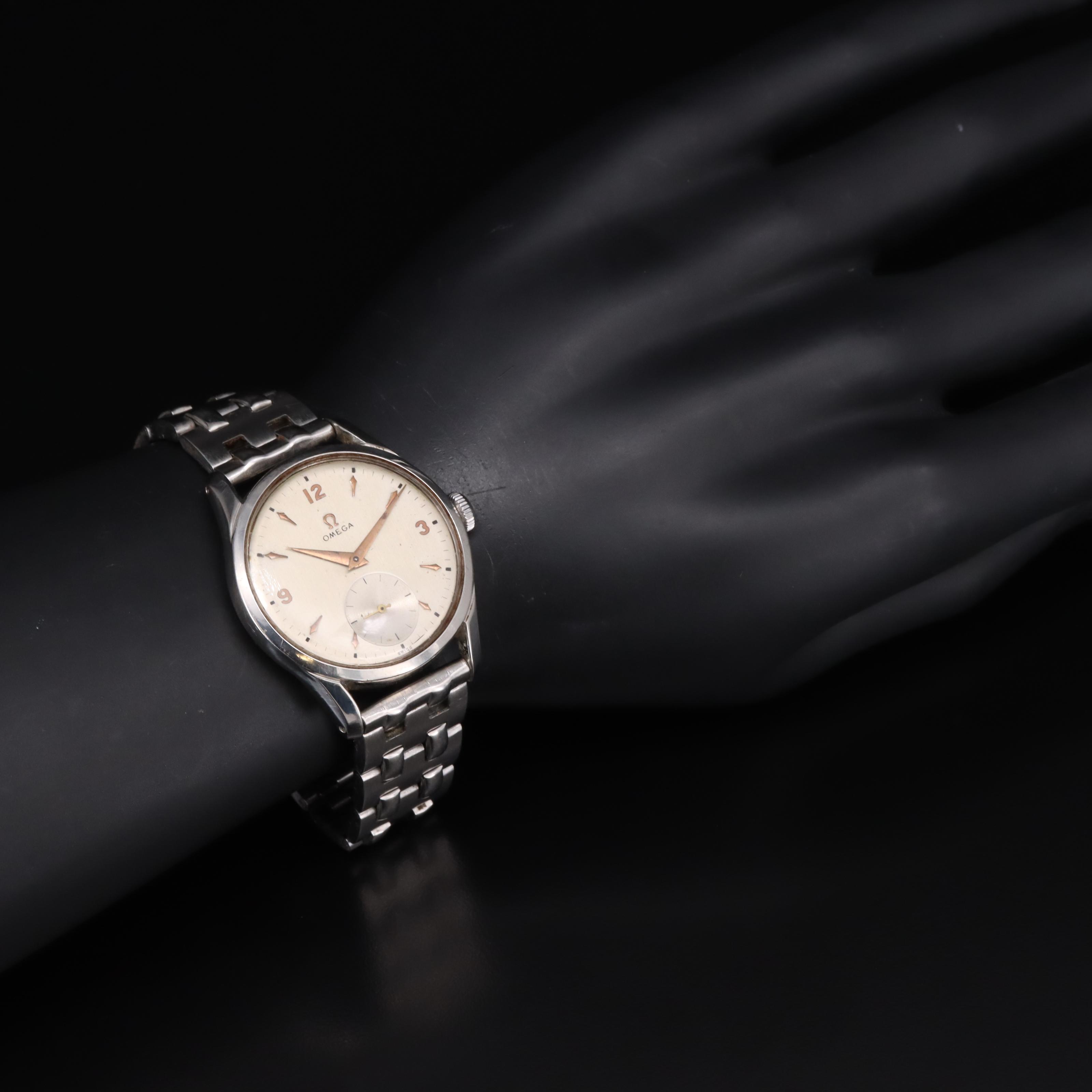 1966 Omega Stainless Steel Watch