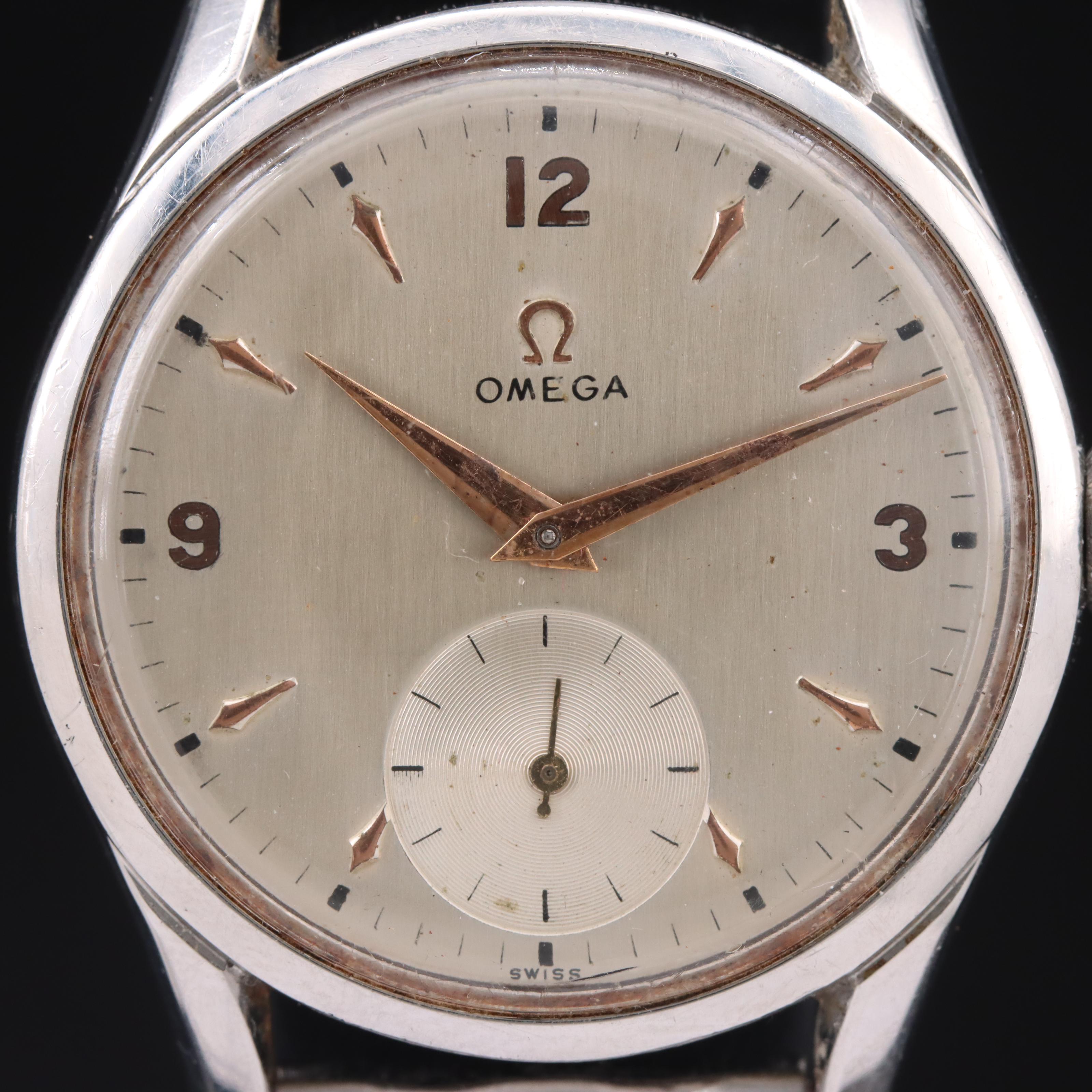 1966 Omega Stainless Steel Watch