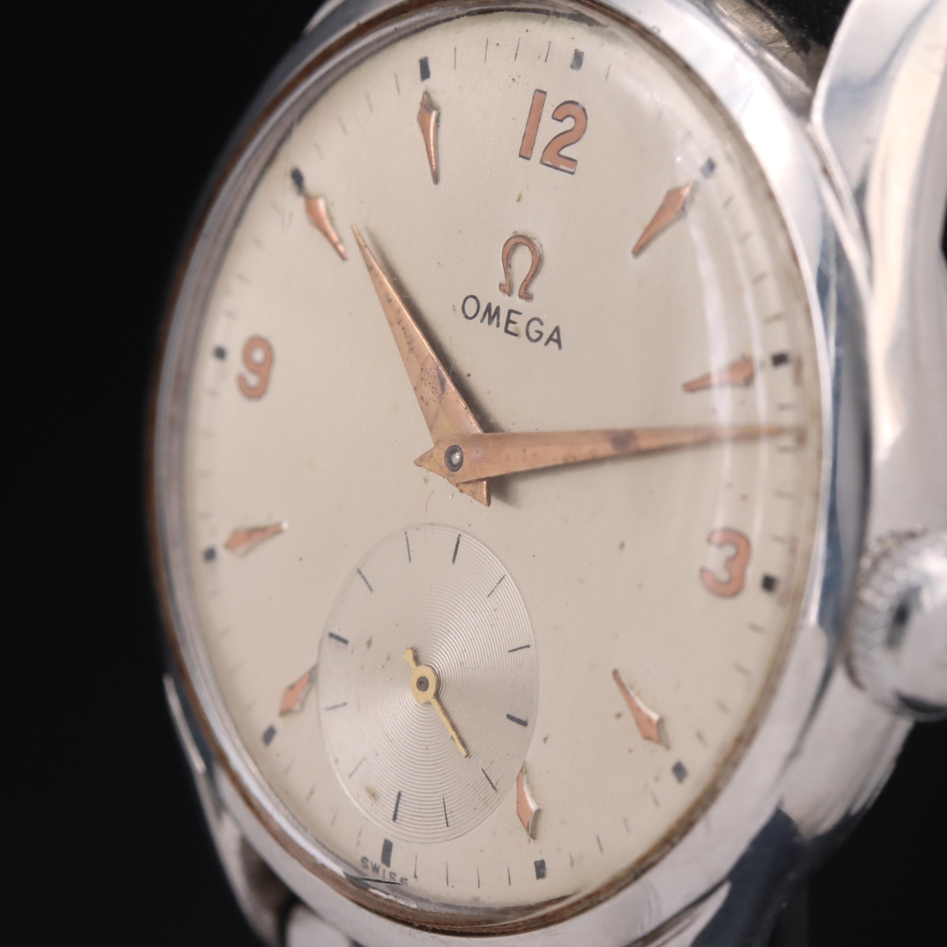 1966 Omega Stainless Steel Watch