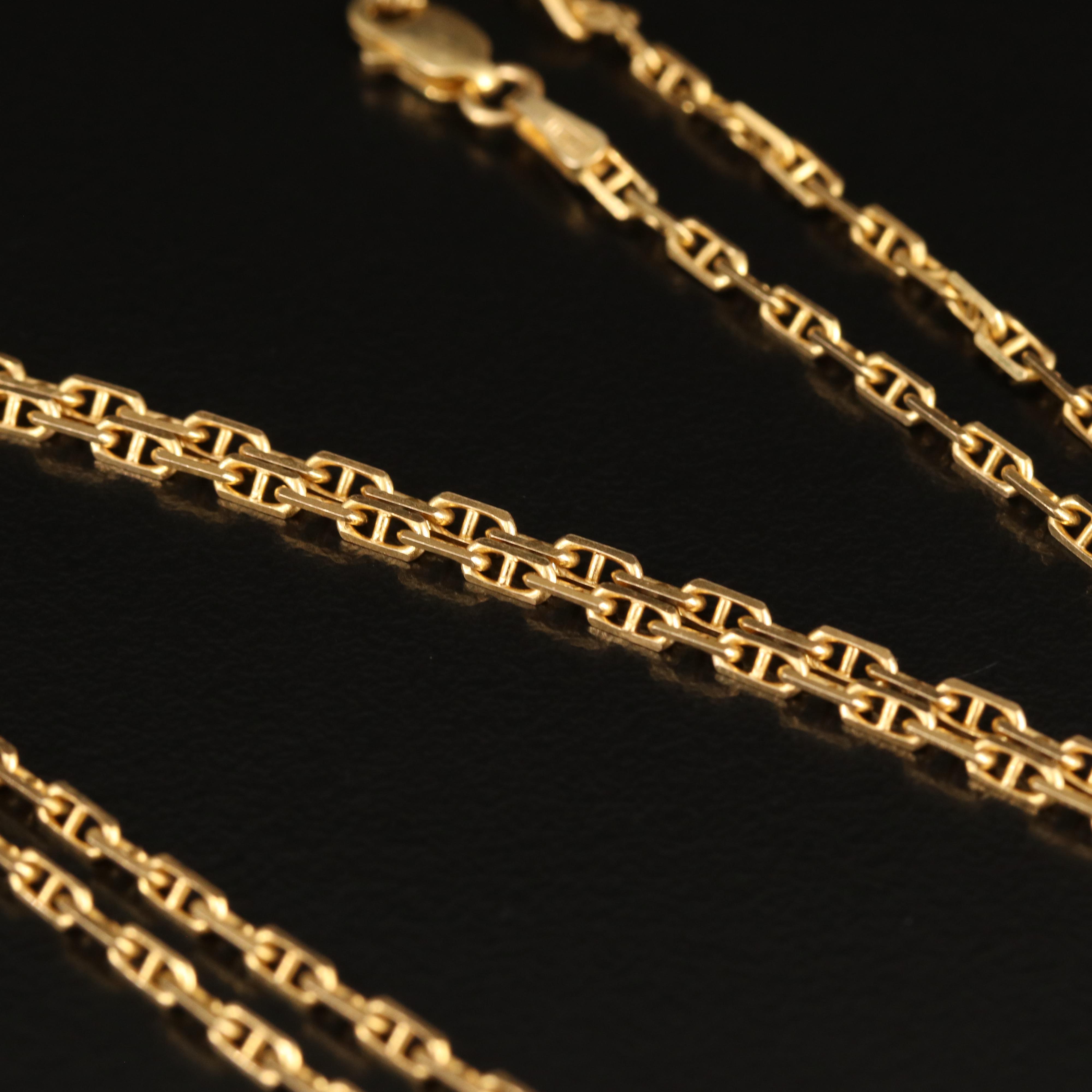 14K Ceramic Cameo Pendant Necklace