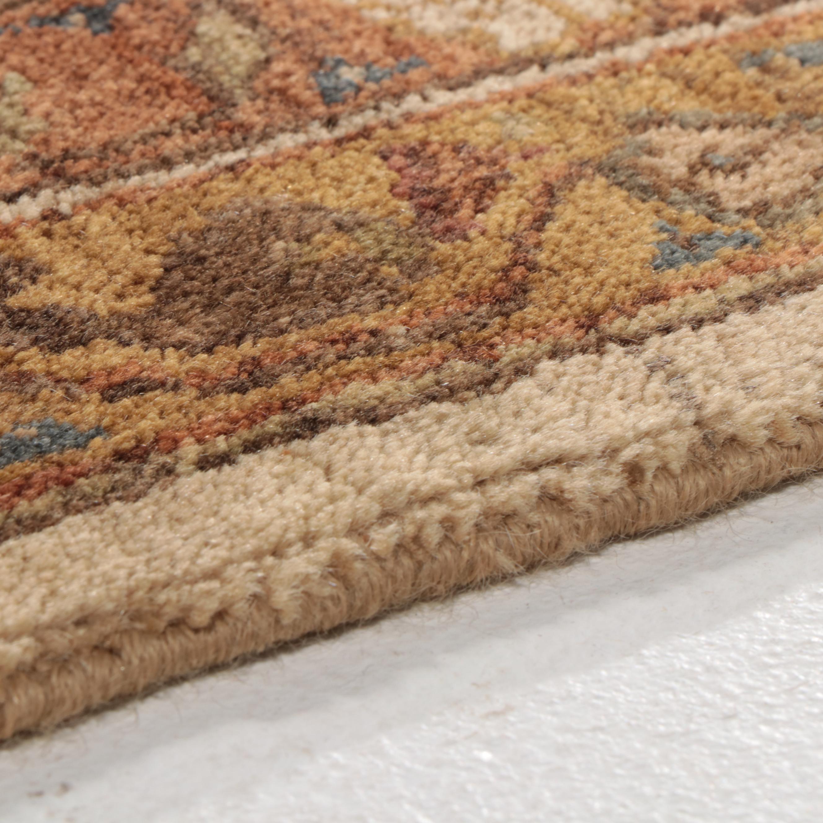 8'9 x 12'6 Hand-Knotted Turkish Oushak Area Rug