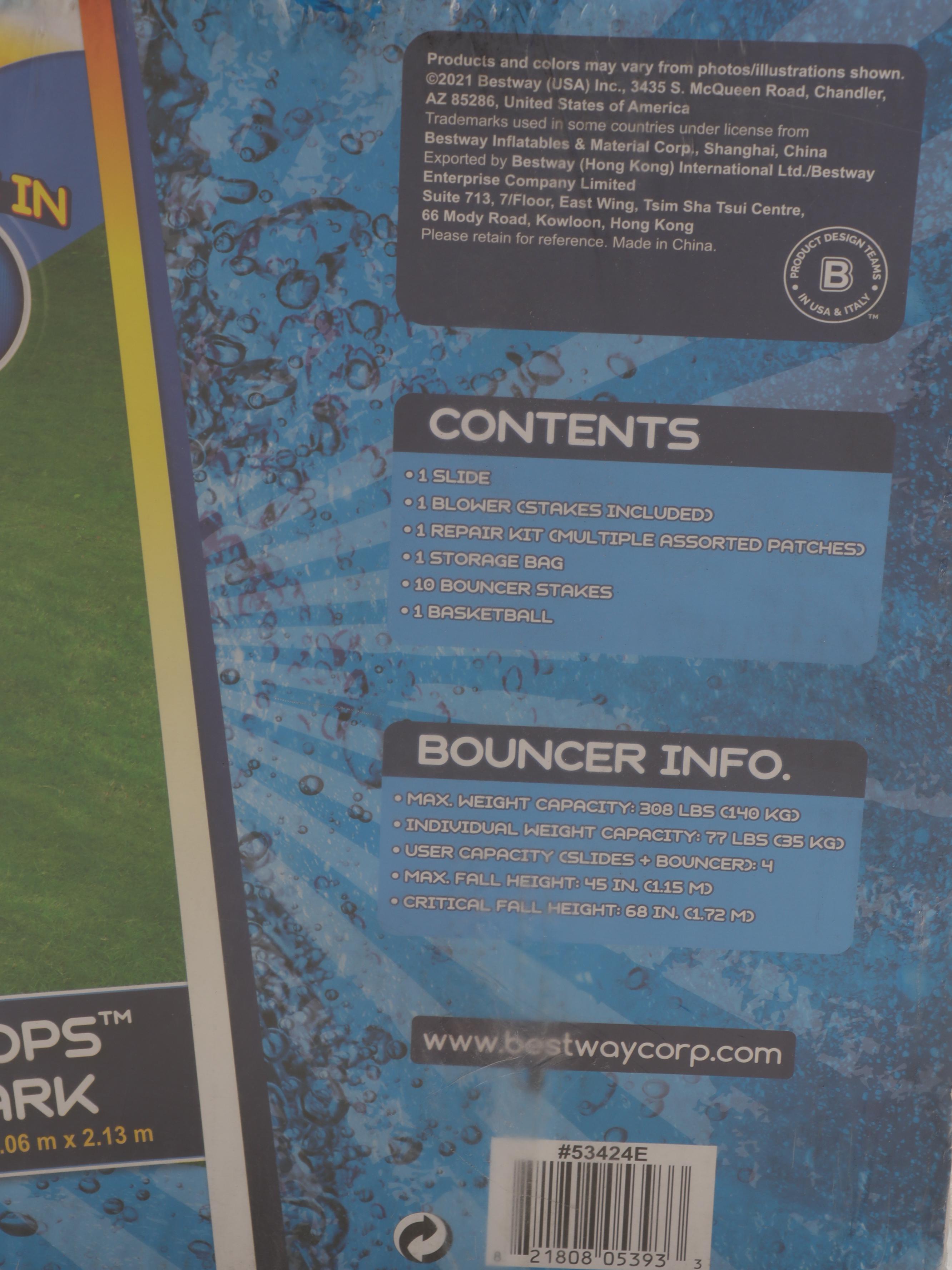 Bestway Corp. H2O Go! Wonder Hoops Bounce Park