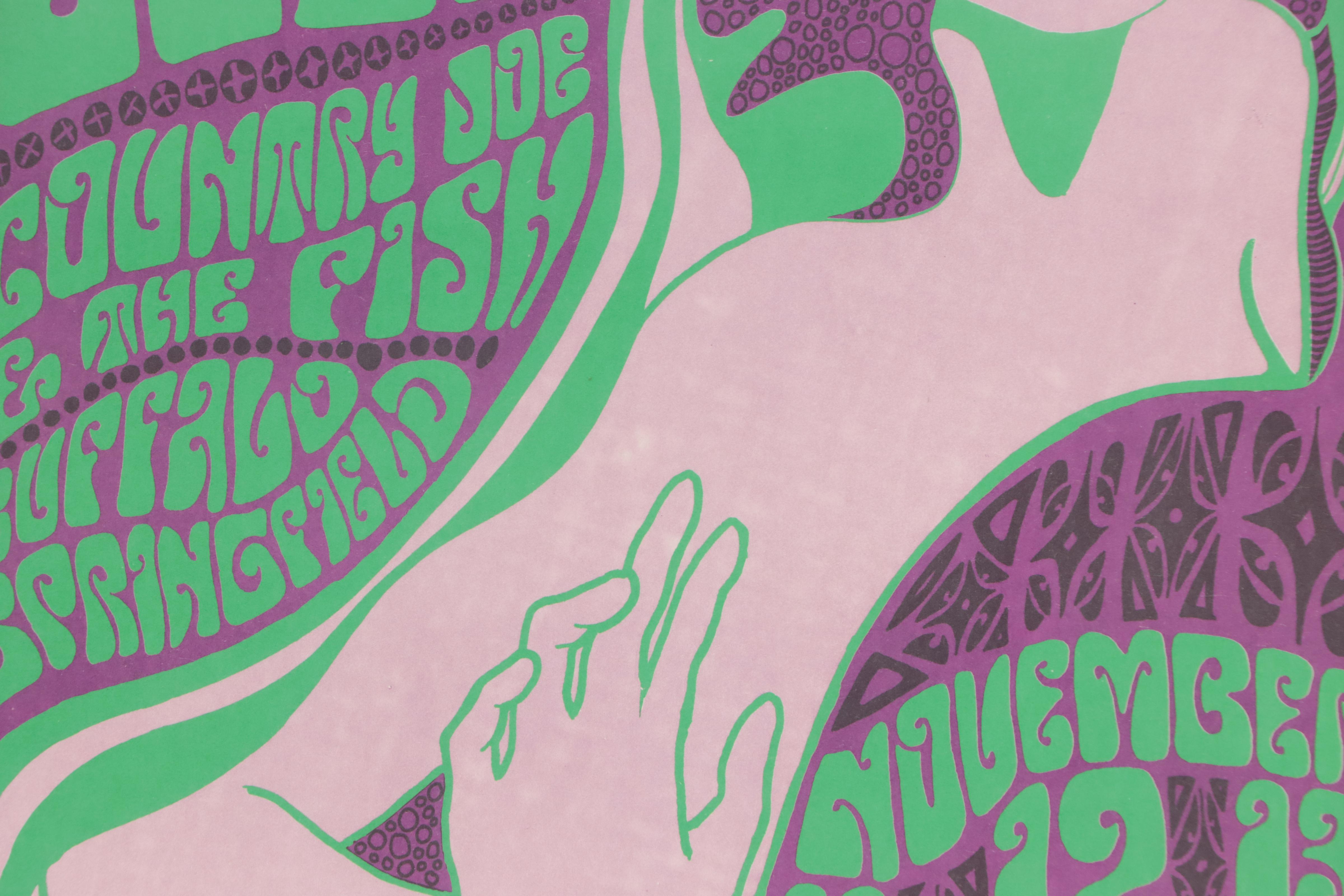 Bola Fete Color Lithograph Concert Poster After Wes Wilson, 1967