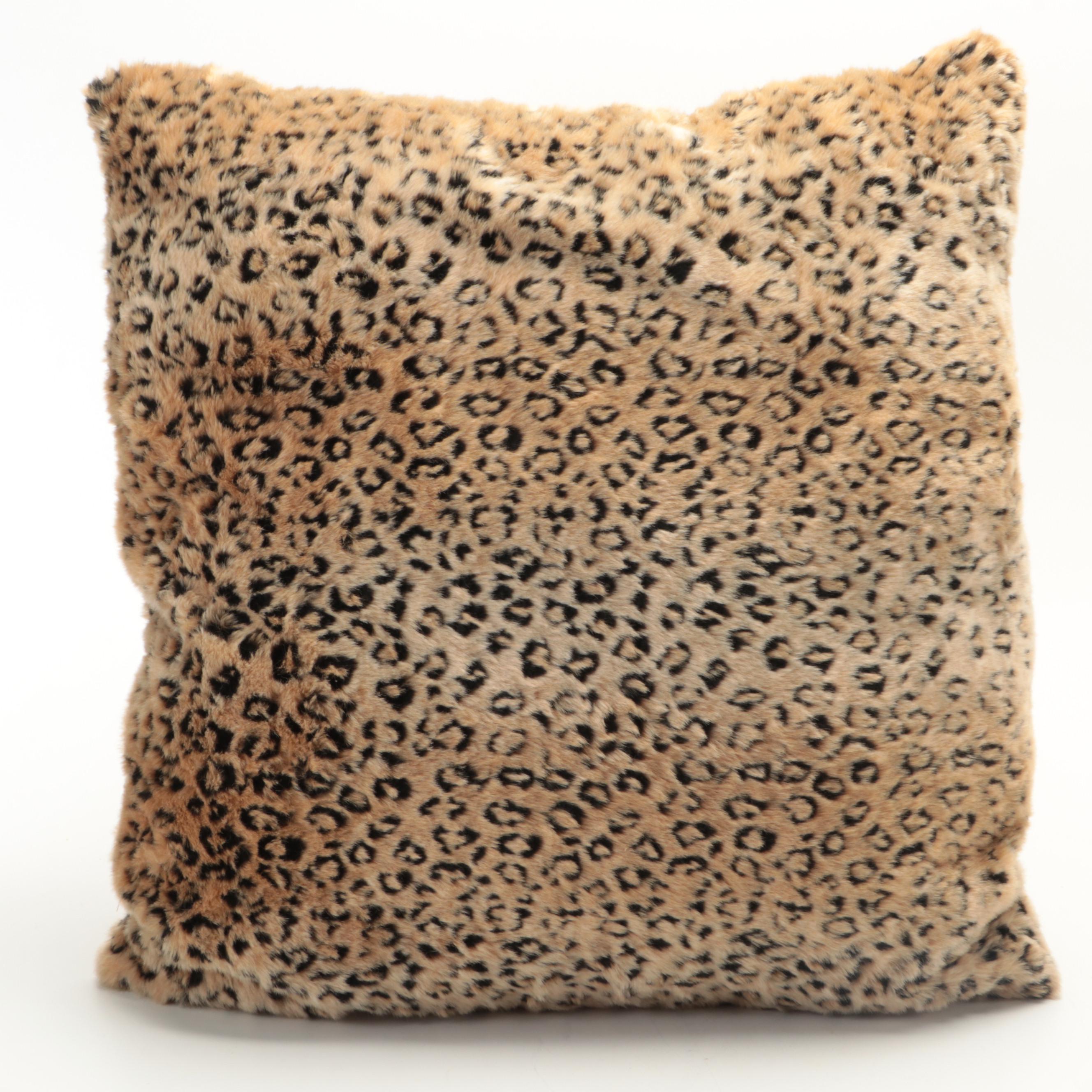 Ellery Homestyles Leopard Spotted Throw Pillows