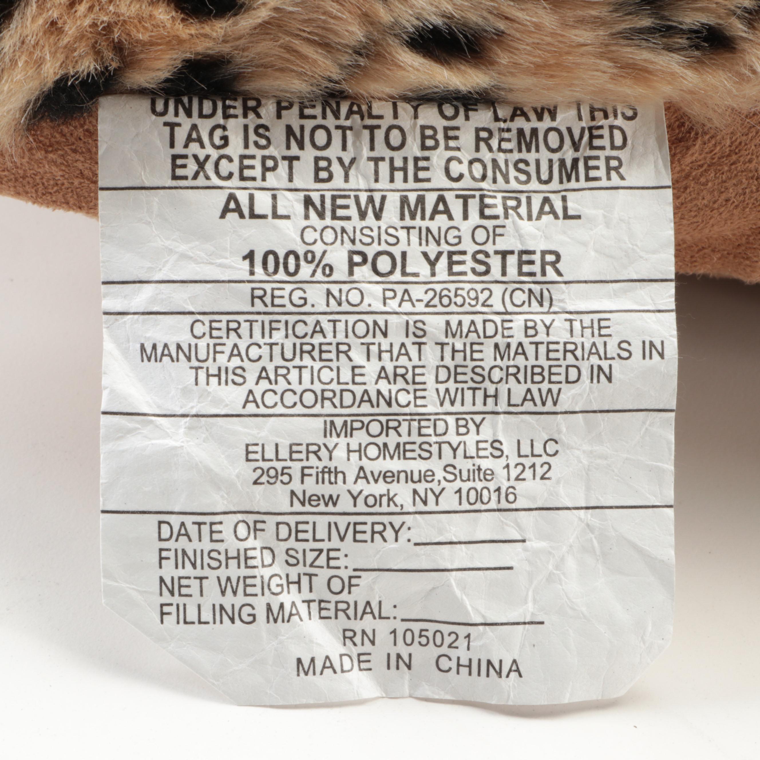 Ellery Homestyles Leopard Spotted Throw Pillows