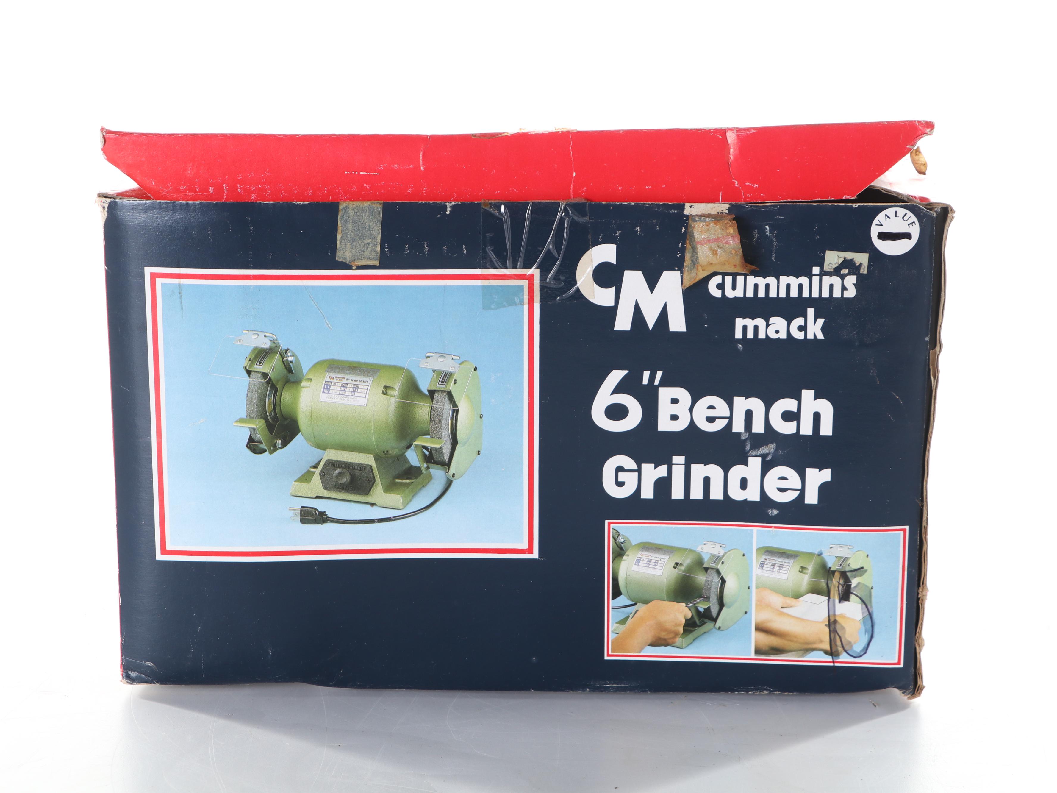 Cummins Mack 6" Bench Grinder