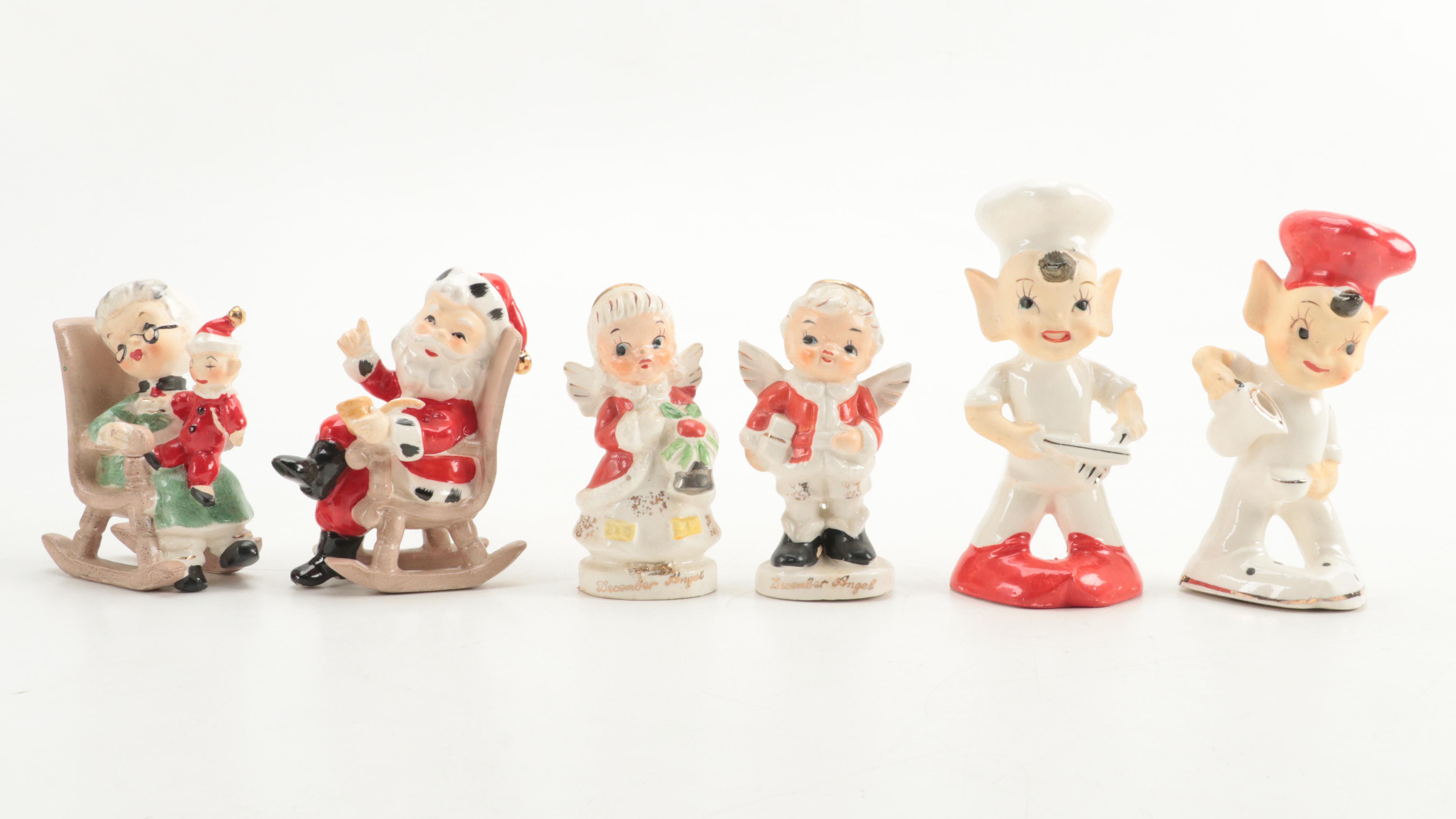 Lefton's, Ucago, Artmark Originals with Other Ceramic and Wooden Shakers