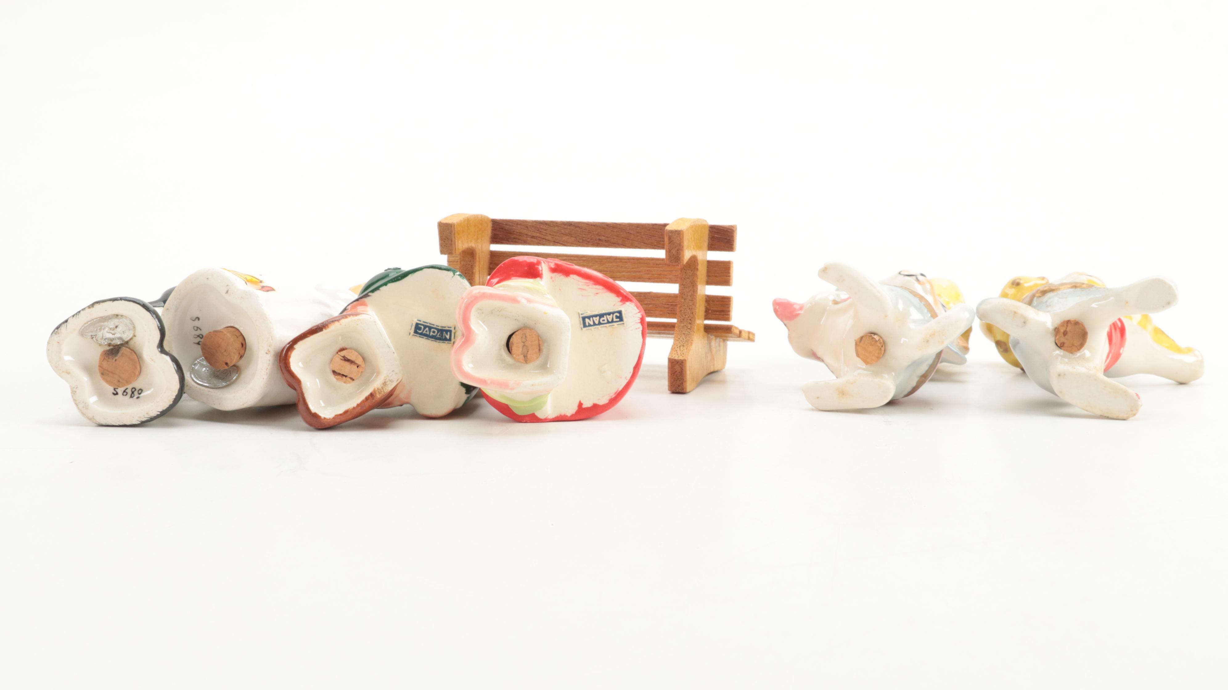 Lefton's, Ucago, Artmark Originals with Other Ceramic and Wooden Shakers