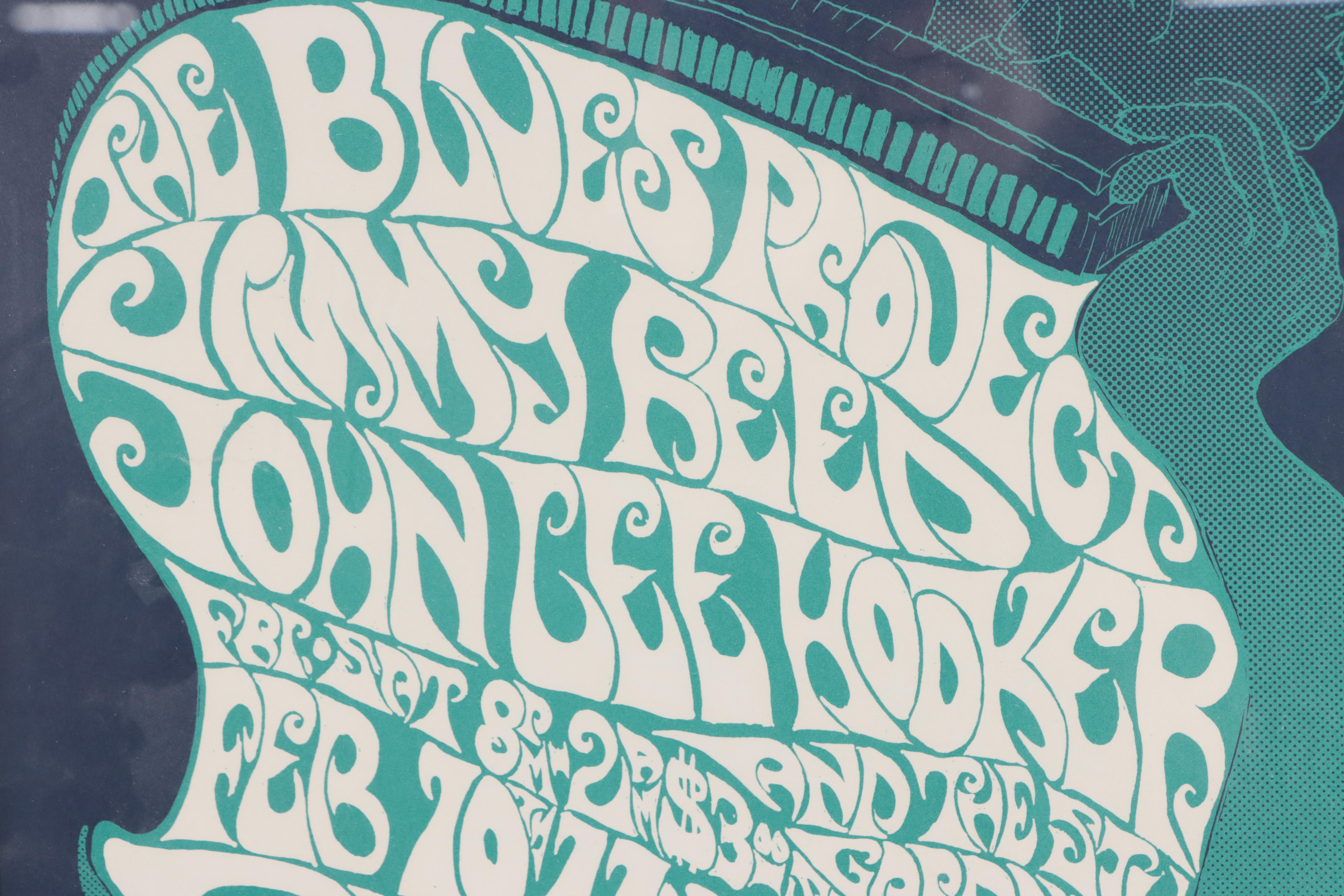 Color Lithograph Concert Poster After John H. Myers