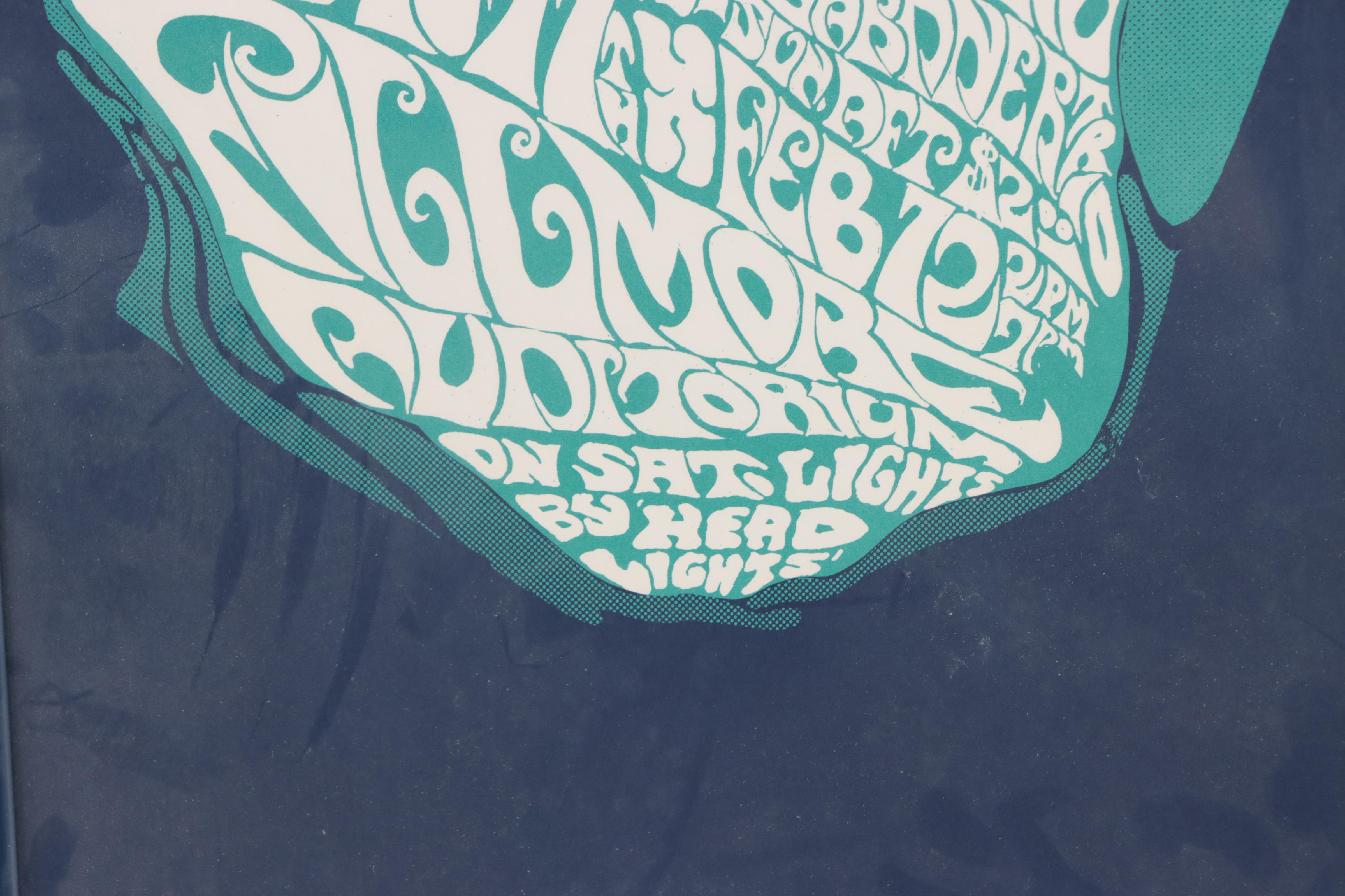 Color Lithograph Concert Poster After John H. Myers