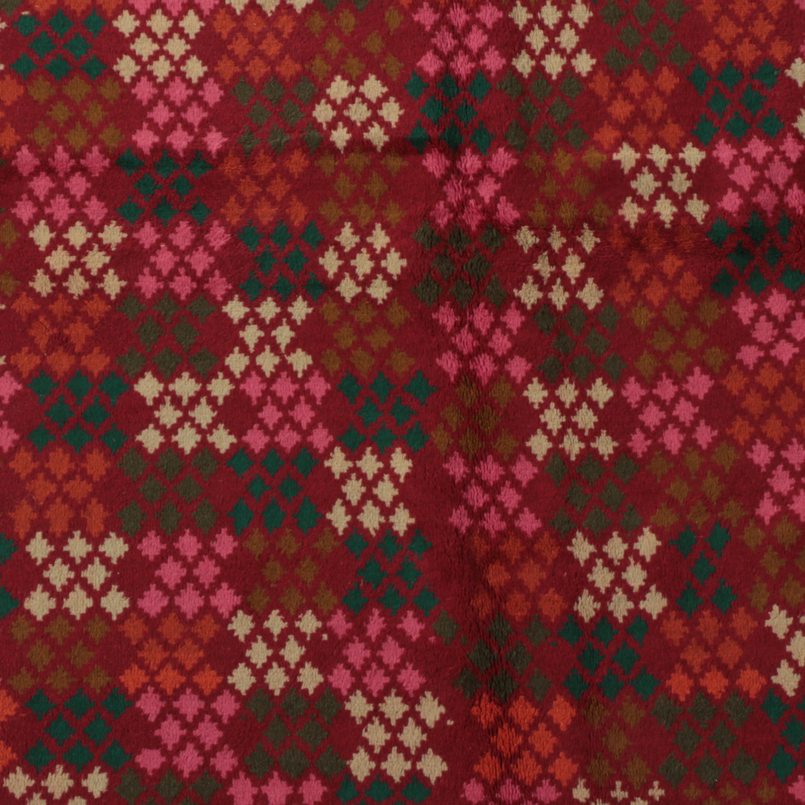 6'5 x 8'2 Hand-Knotted Persian Baluch Area Rug