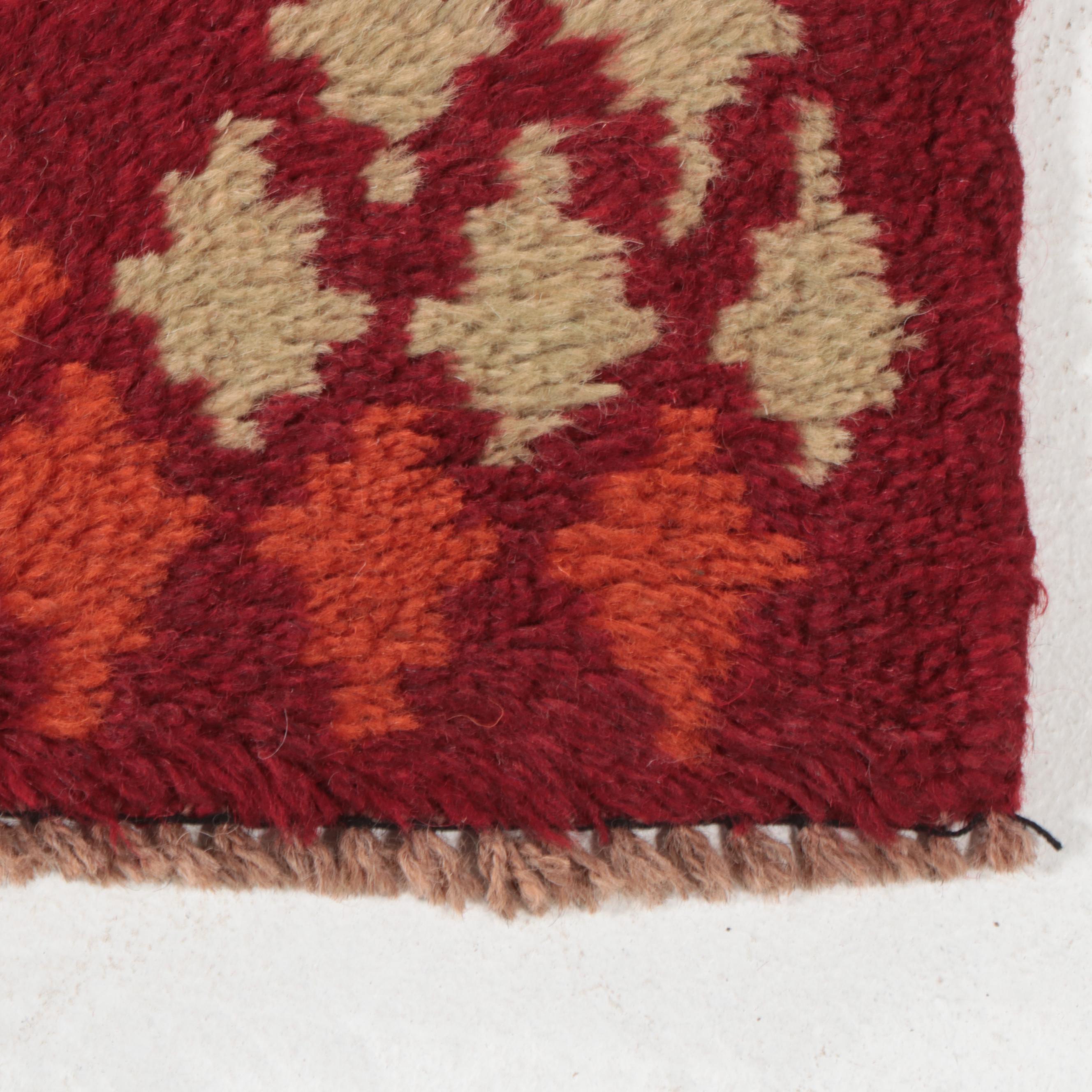 6'5 x 8'2 Hand-Knotted Persian Baluch Area Rug