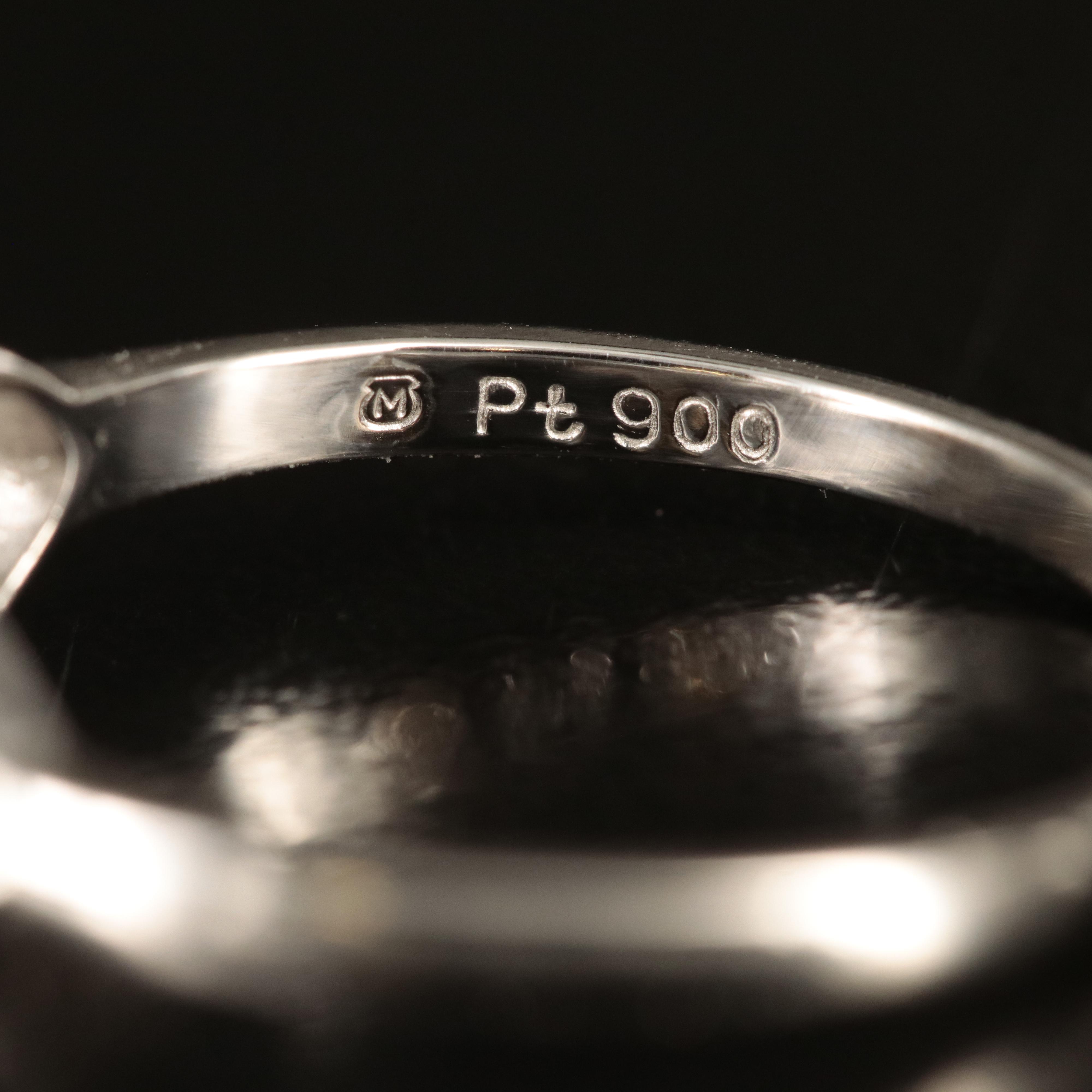 Mikimoto Platinum Pearl Ring