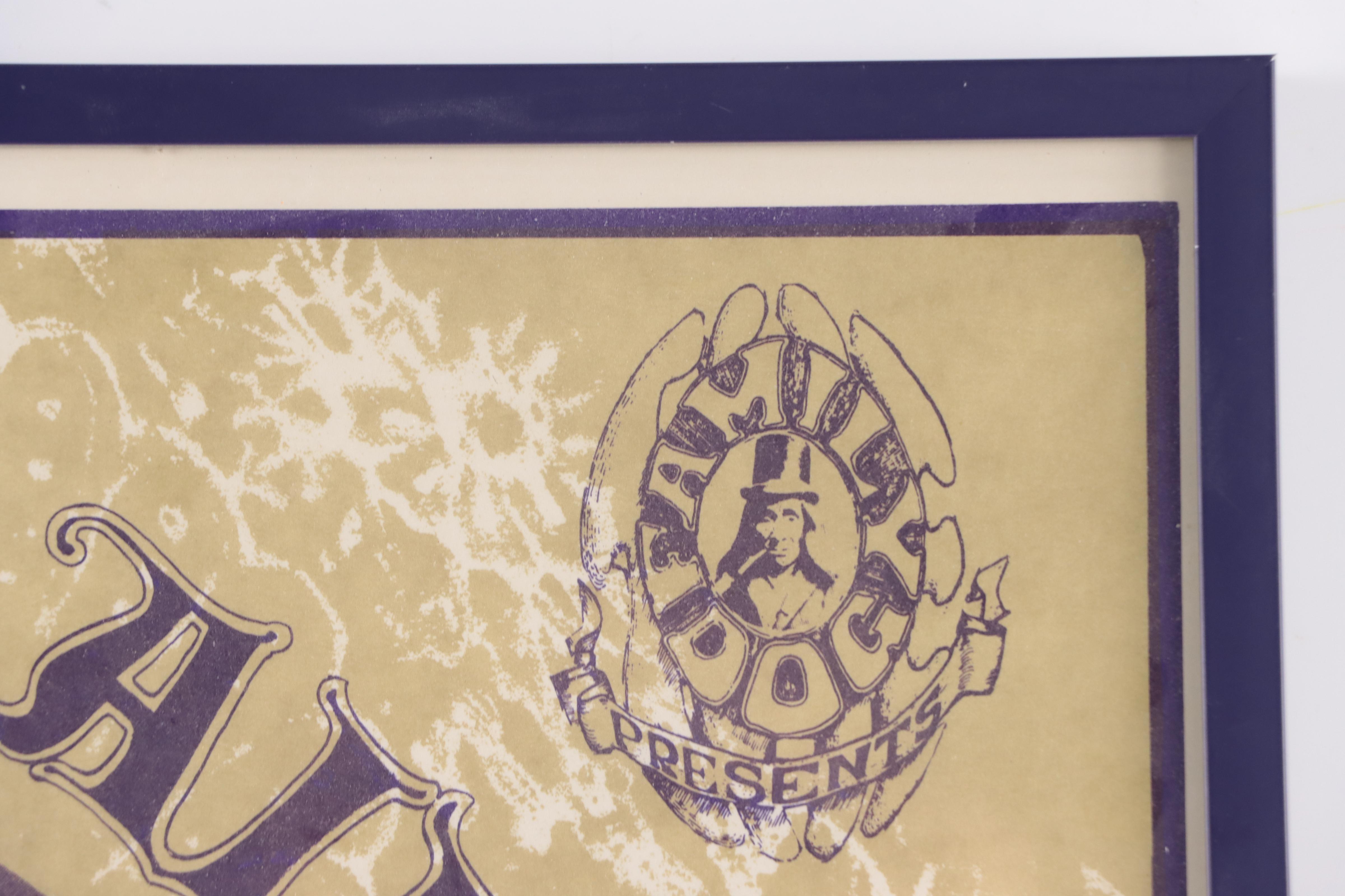 Jefferson Airplane Color Lithograph Concert Poster, 1966