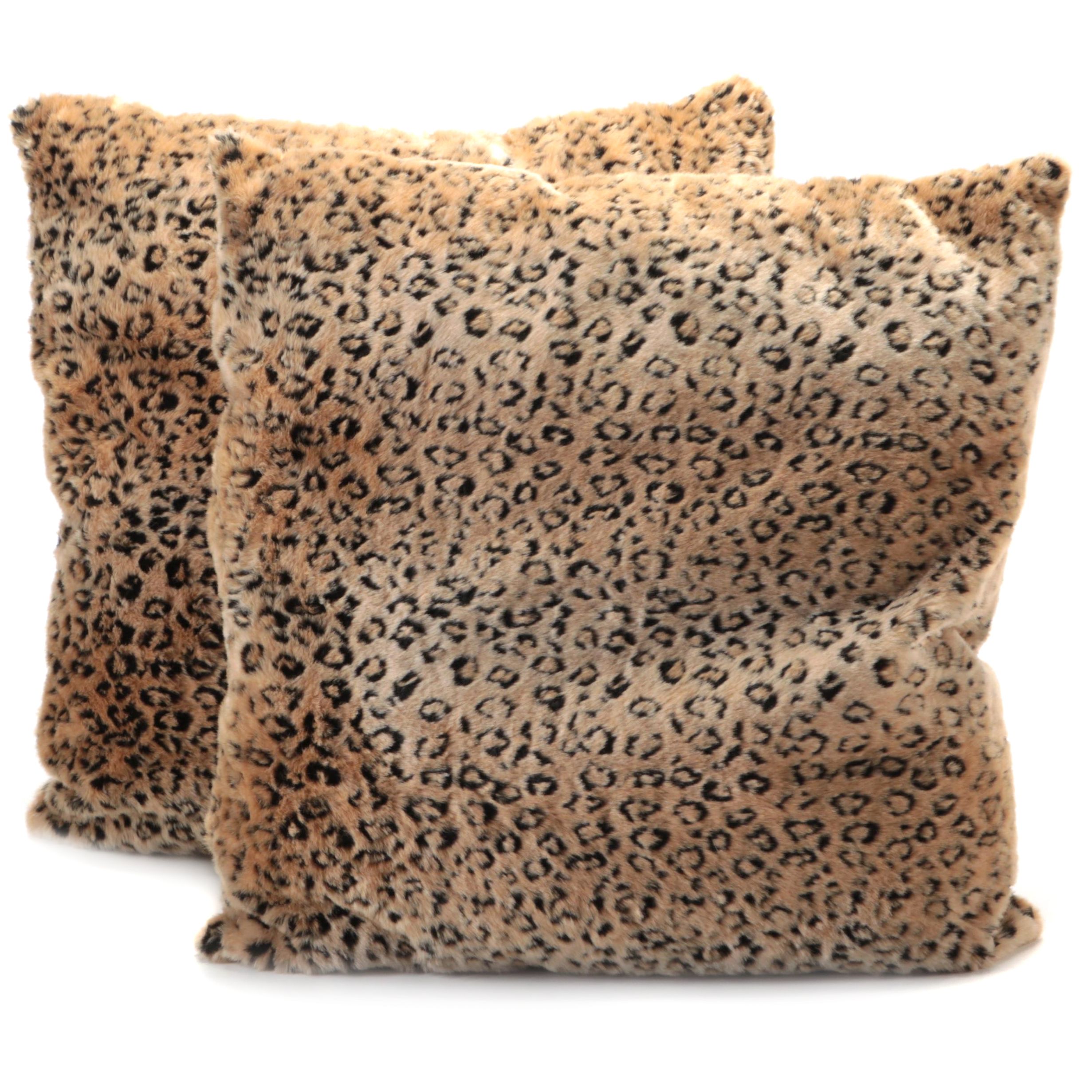 Ellery Homestyles Leopard Spotted Throw Pillows