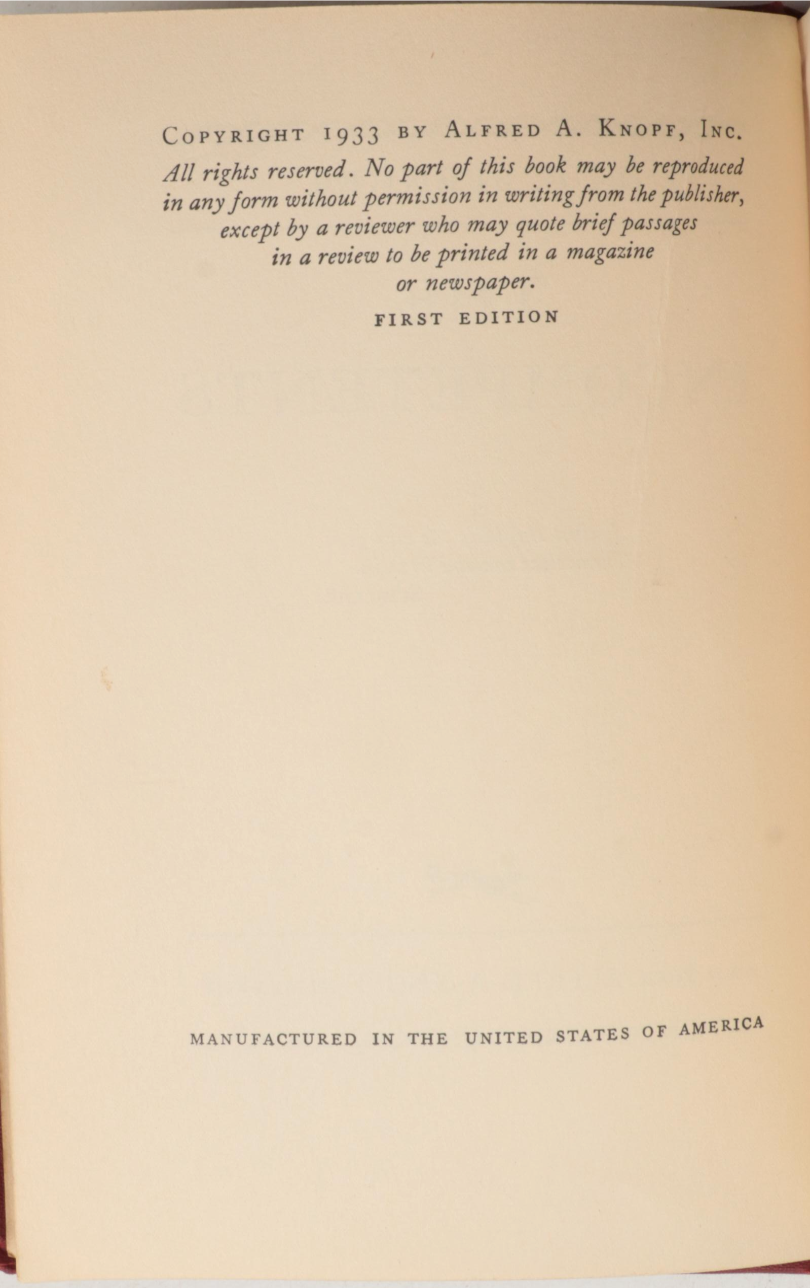 First Edition "The Incompetents" by R. E. Spencer and More