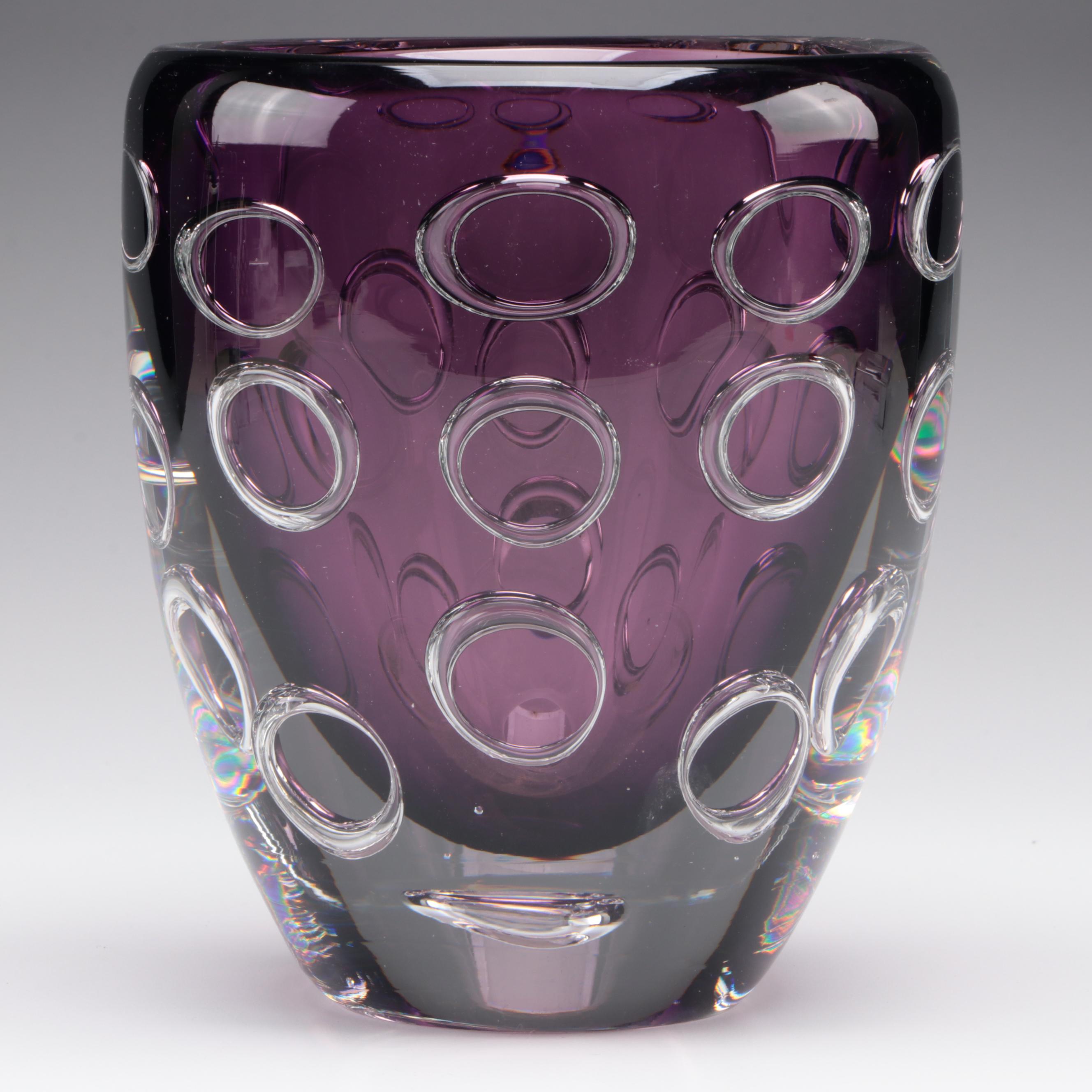 Cyan Design "Bristol" Sommerso Glass Vase