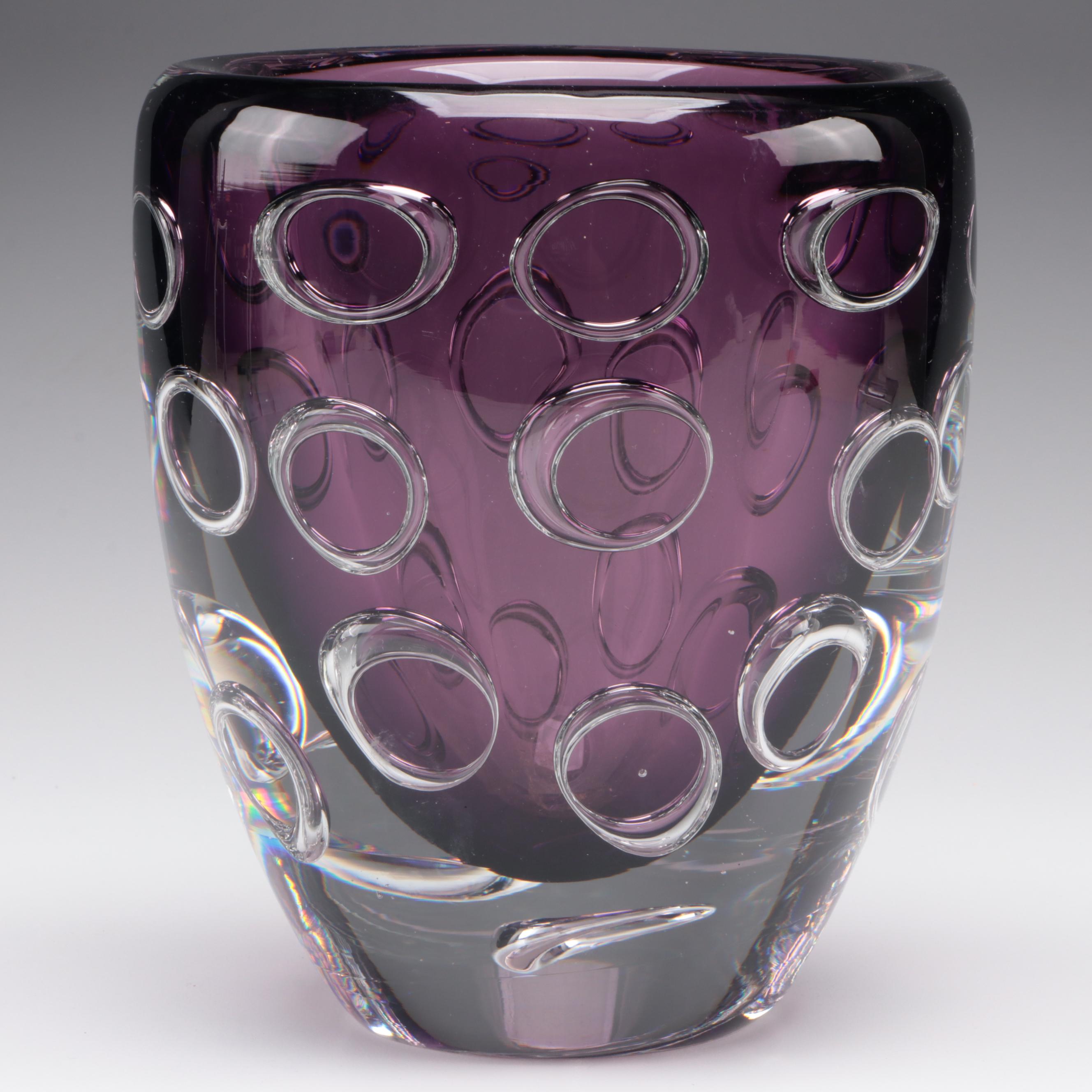 Cyan Design "Bristol" Sommerso Glass Vase