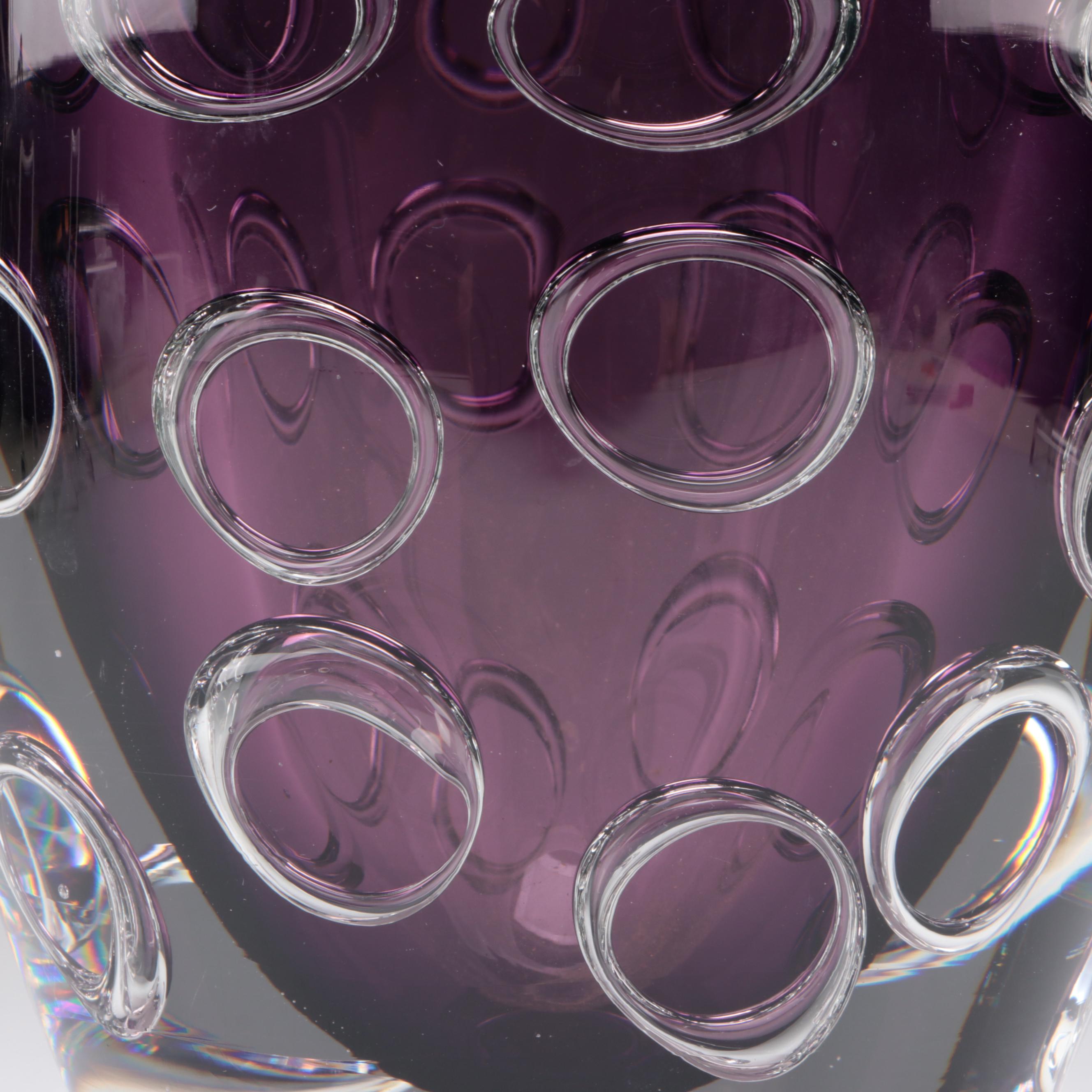 Cyan Design "Bristol" Sommerso Glass Vase