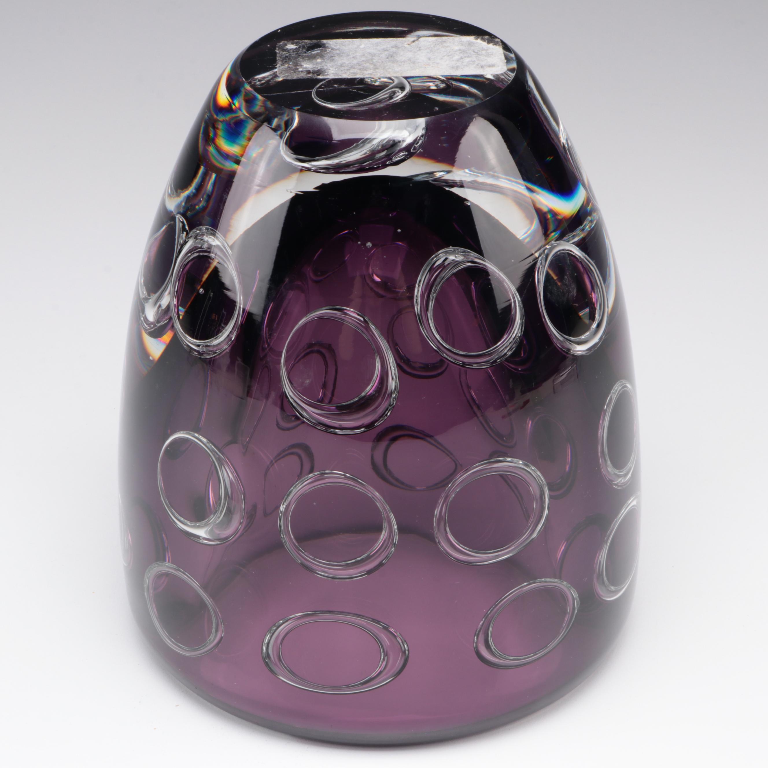 Cyan Design "Bristol" Sommerso Glass Vase