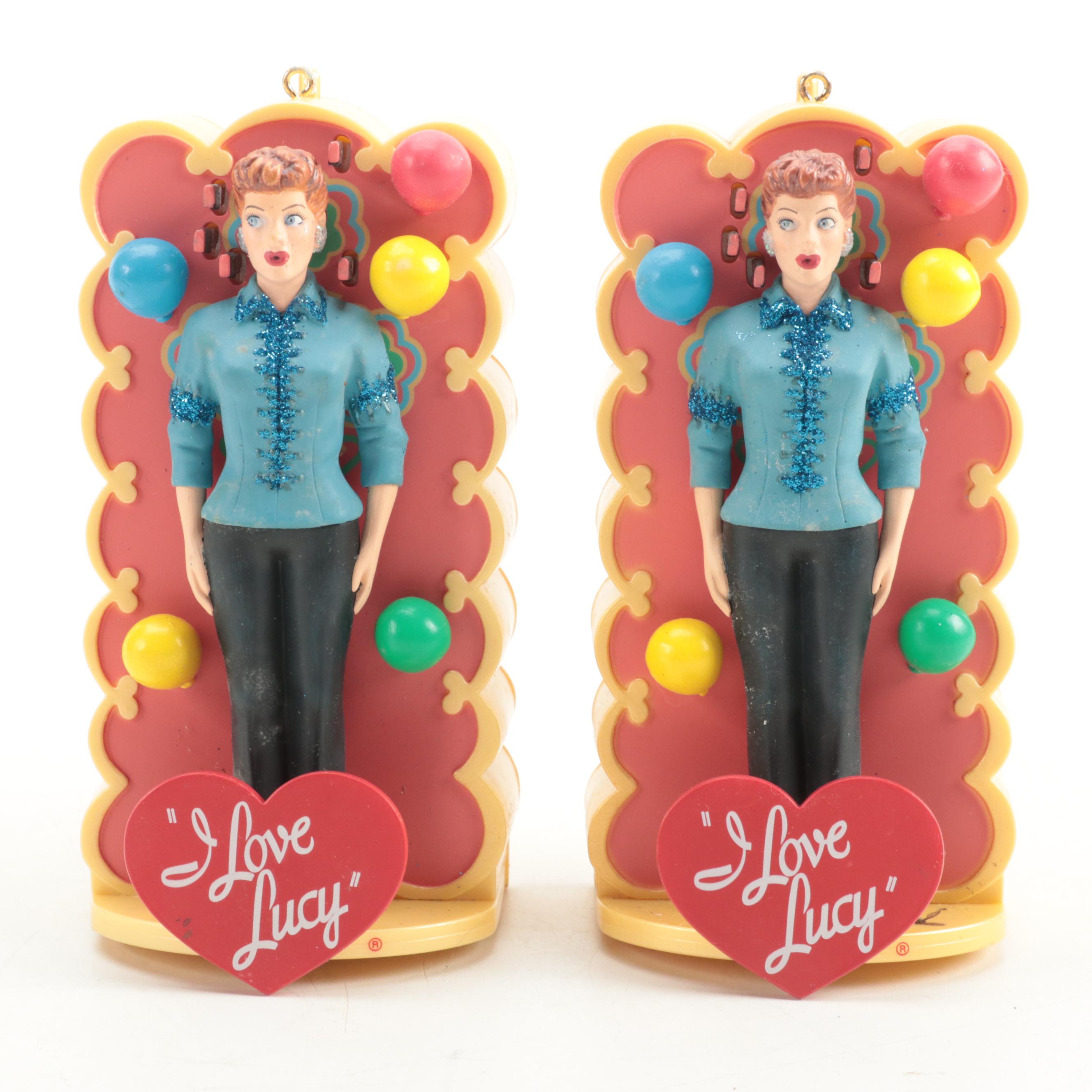 Mattel "I Love Lucy" Dolls with Cassettes and Ornaments