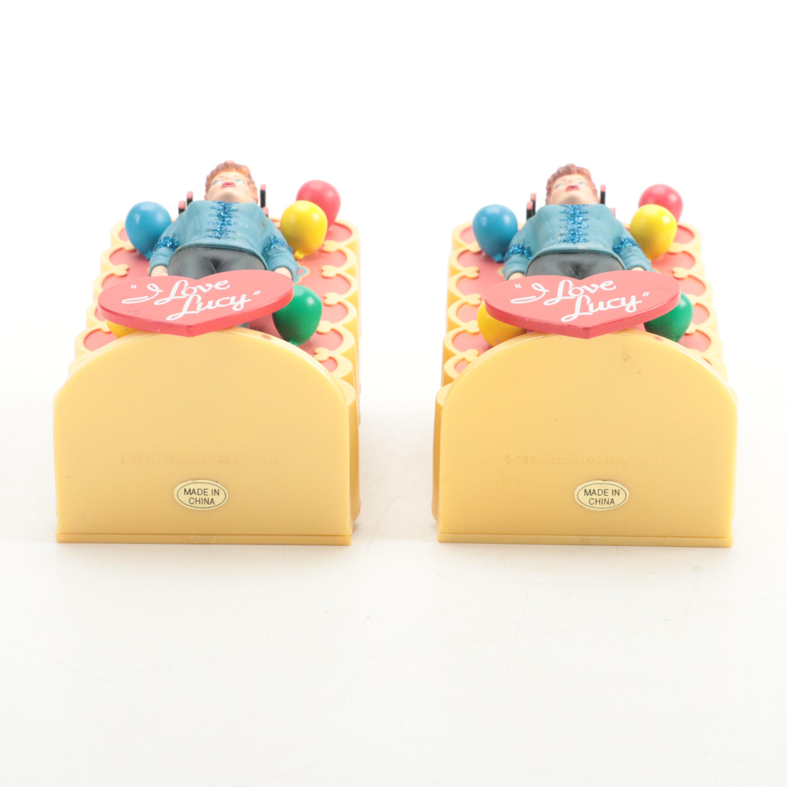 Mattel "I Love Lucy" Dolls with Cassettes and Ornaments