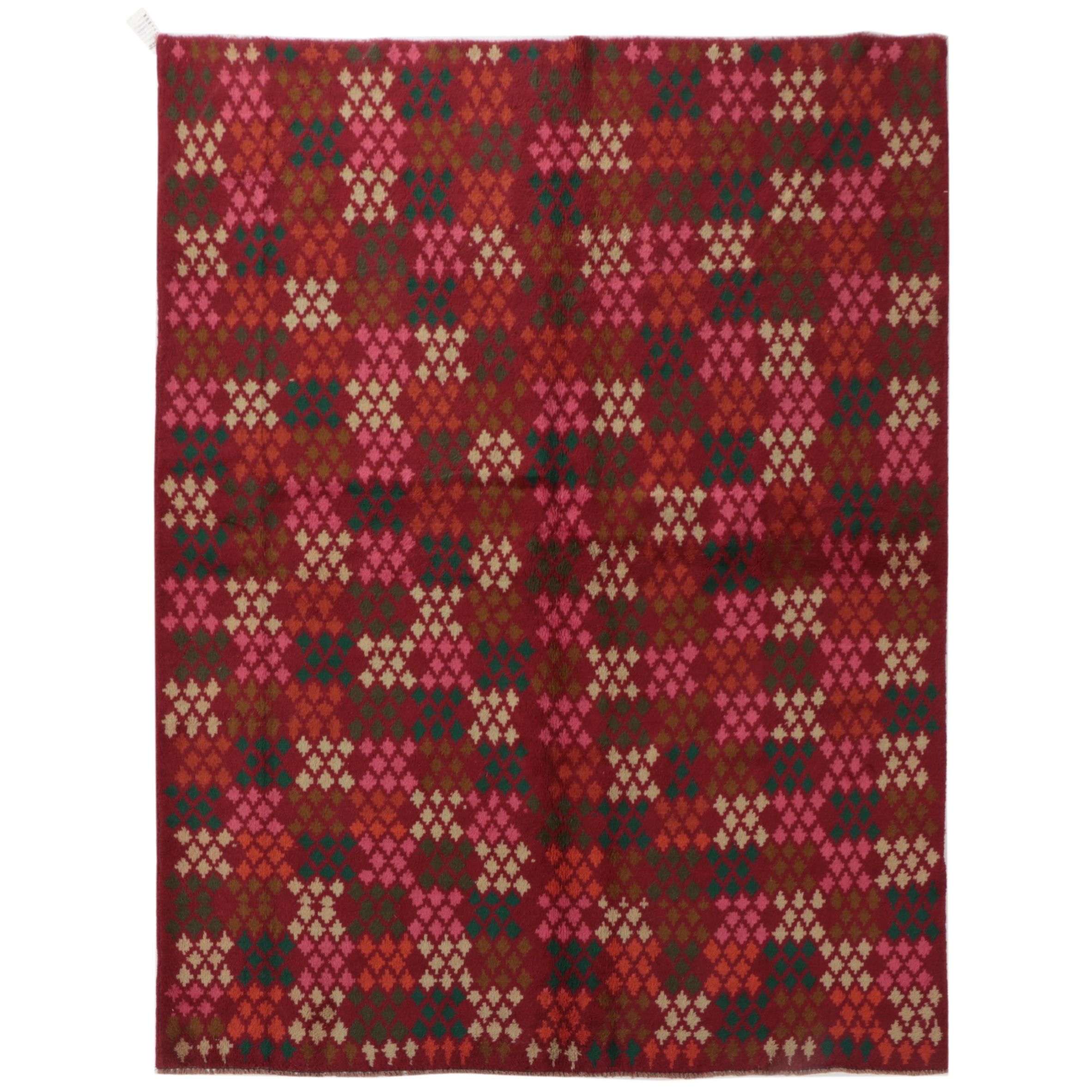 6'5 x 8'2 Hand-Knotted Persian Baluch Area Rug