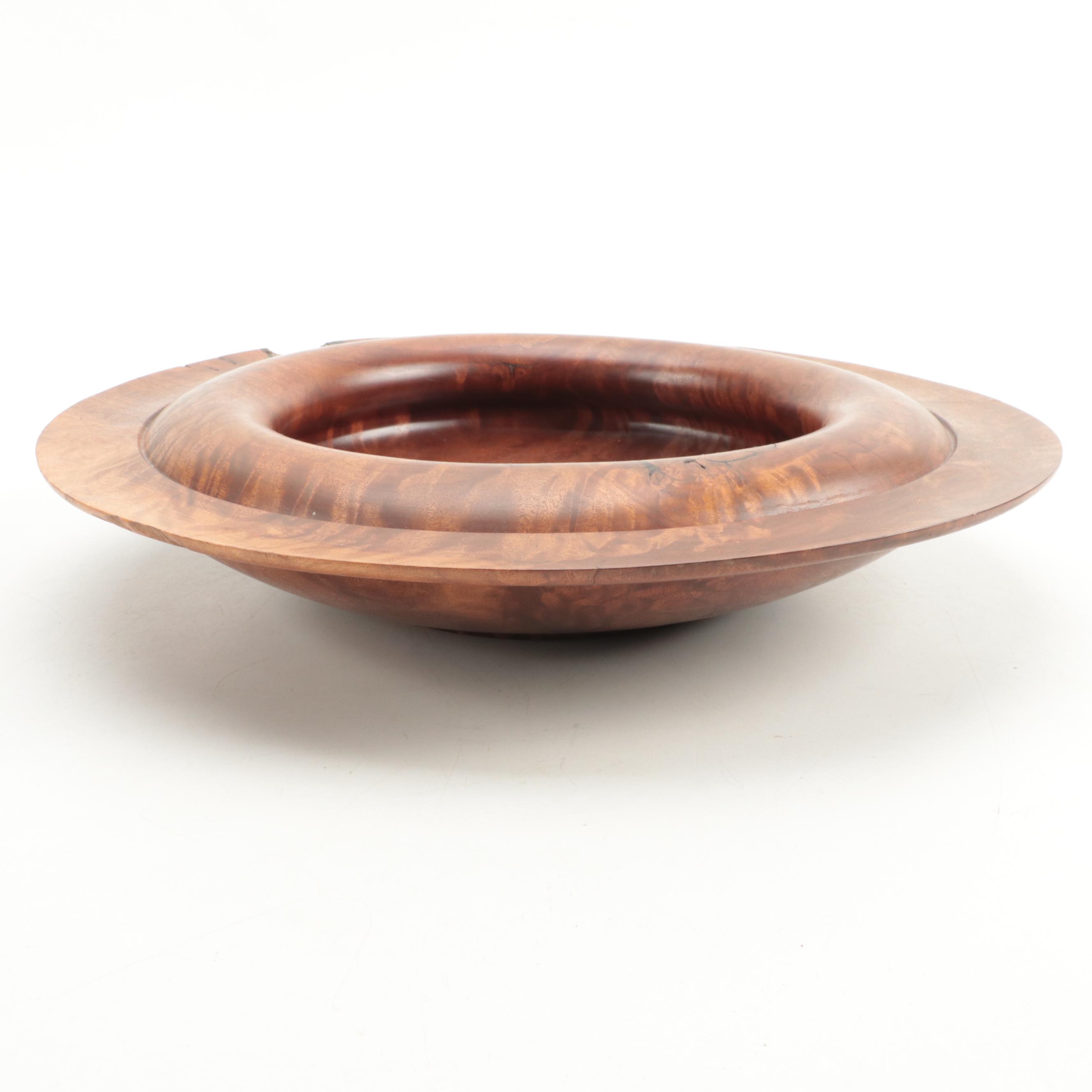 Artisan Australian River Red Gum Turned Wood Bowl