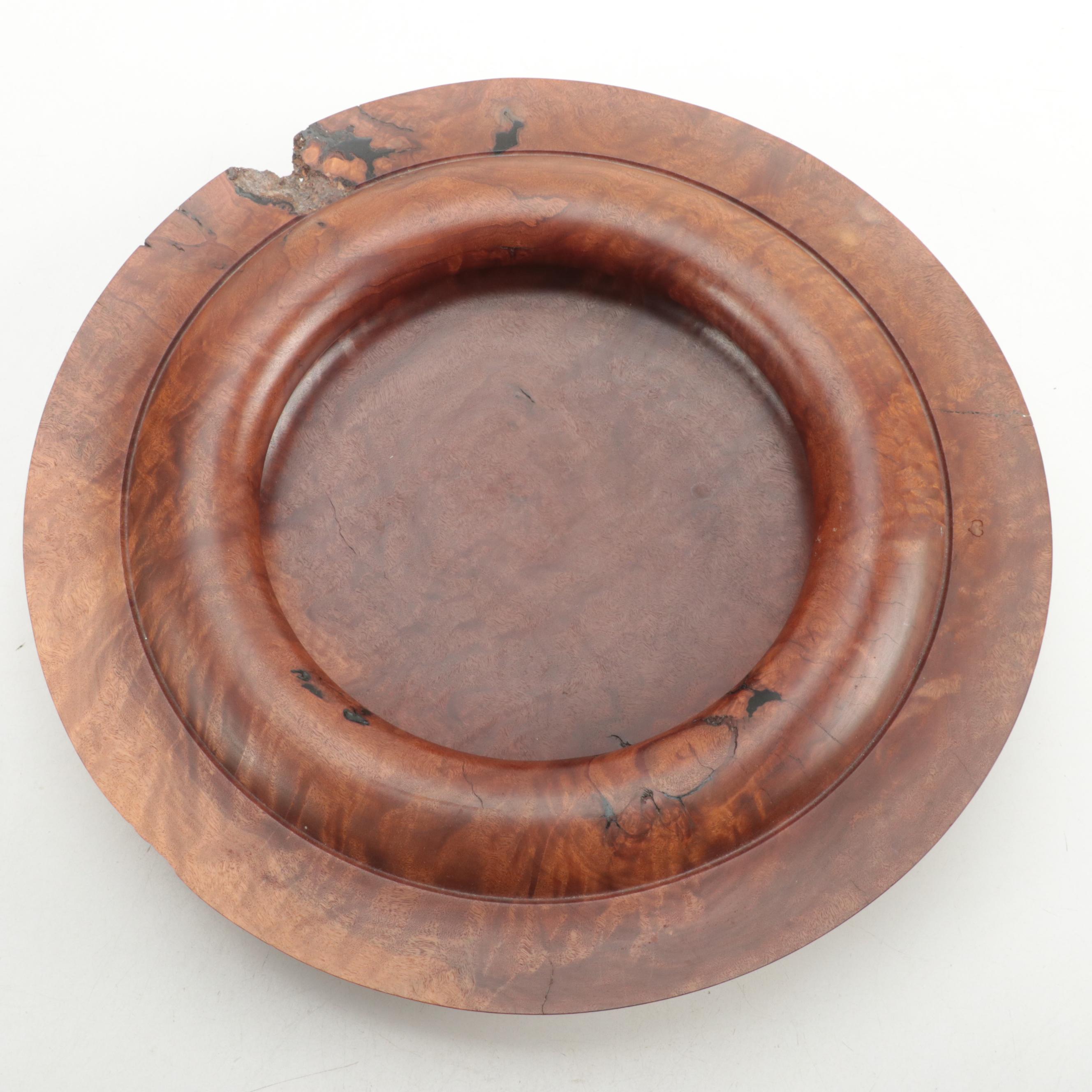 Artisan Australian River Red Gum Turned Wood Bowl