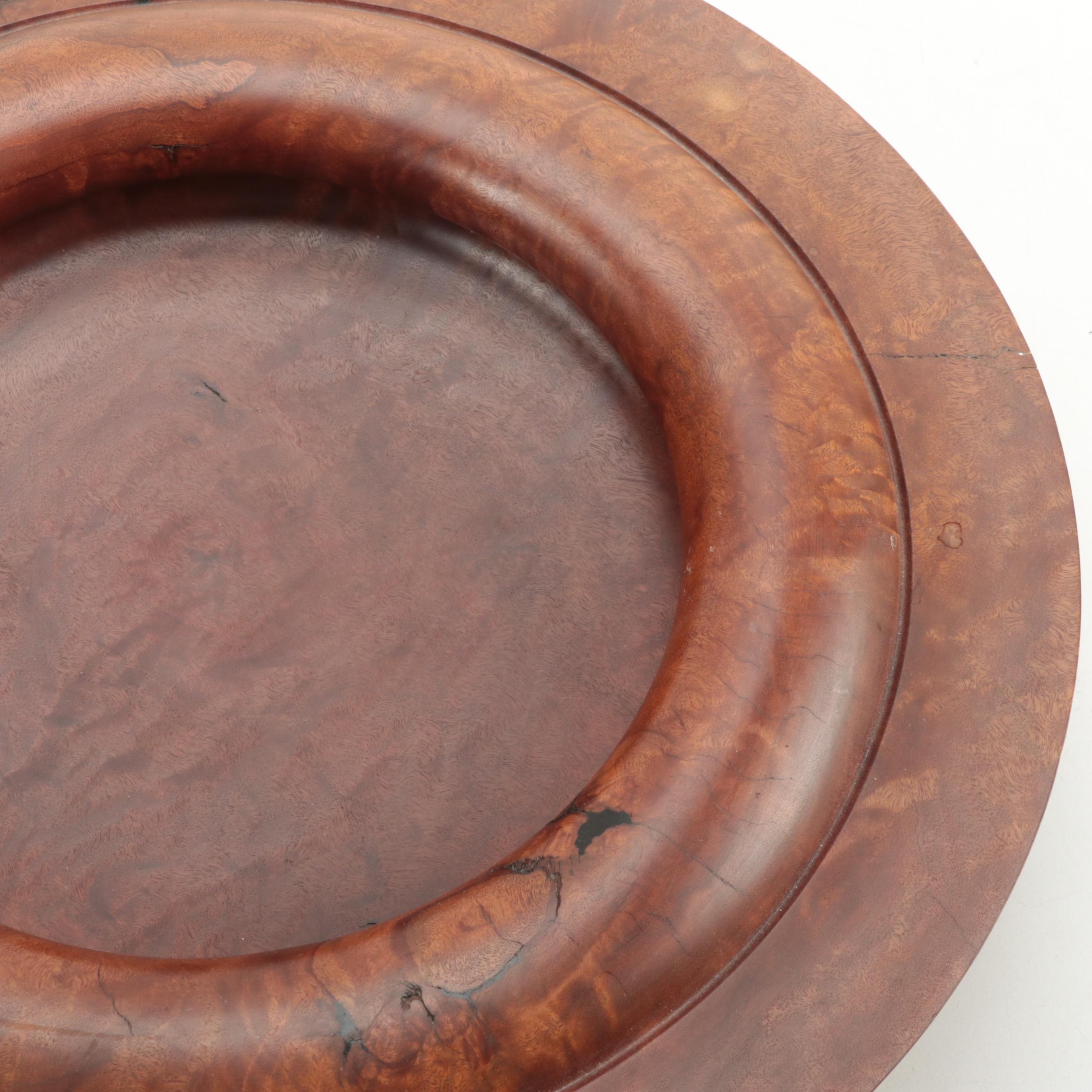 Artisan Australian River Red Gum Turned Wood Bowl