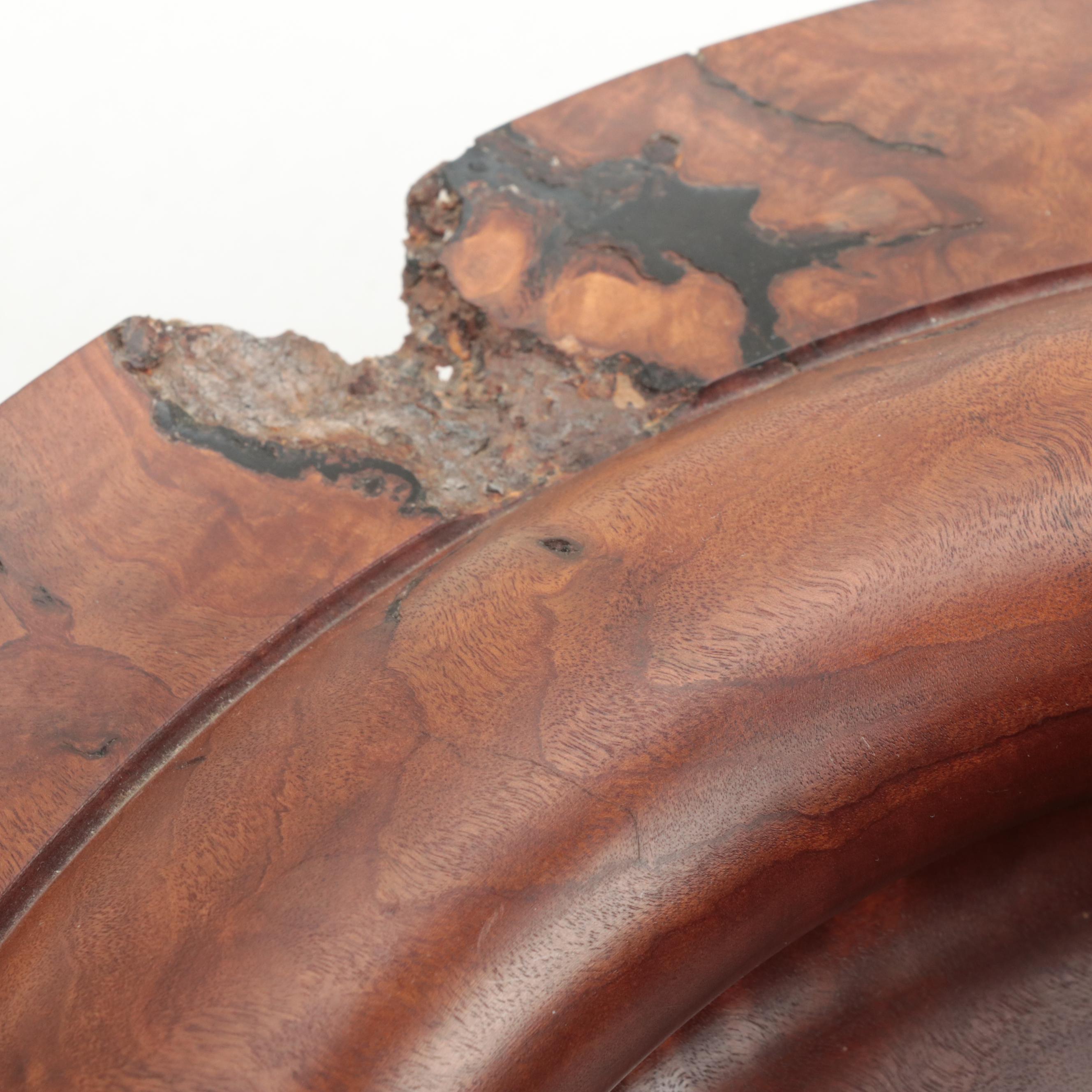 Artisan Australian River Red Gum Turned Wood Bowl