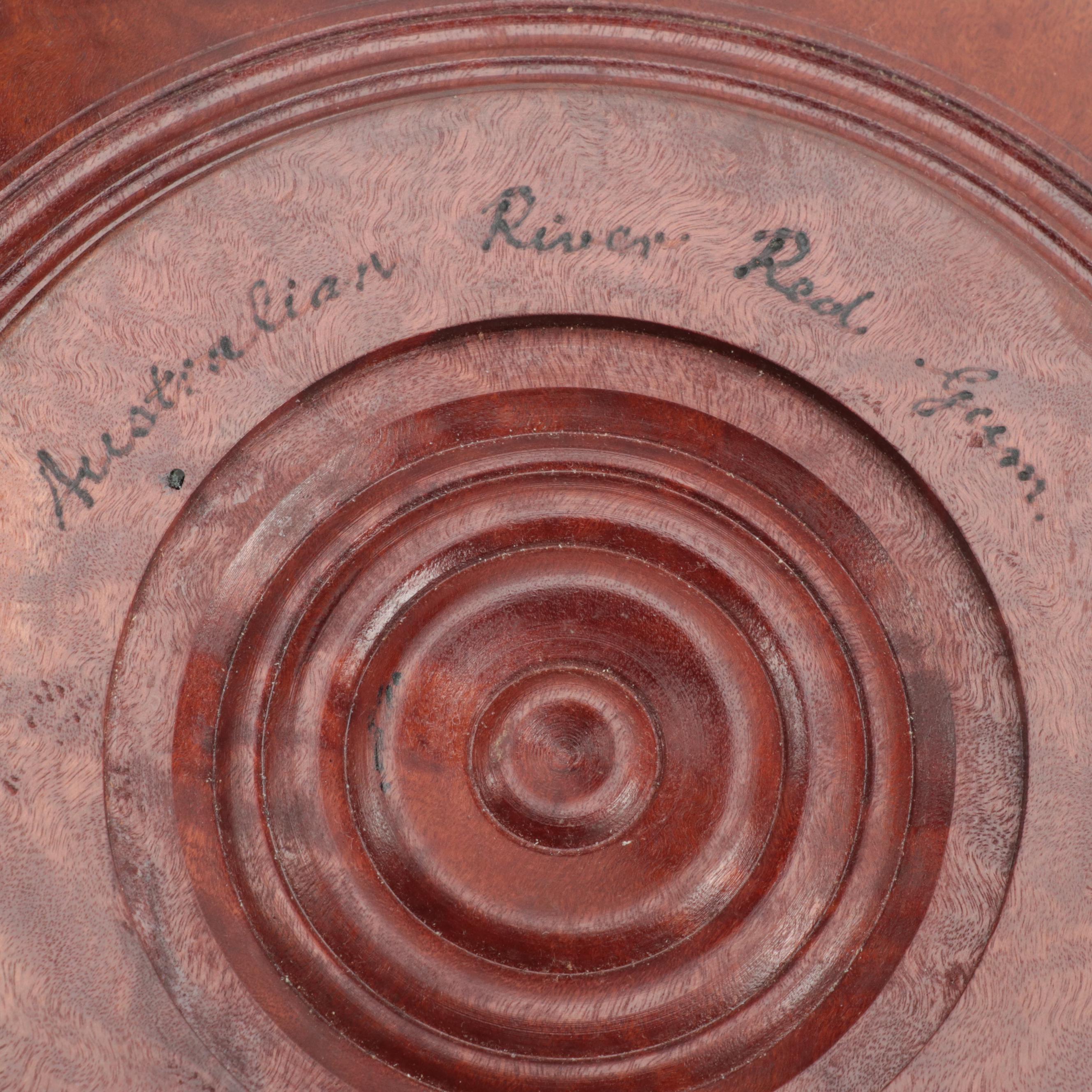 Artisan Australian River Red Gum Turned Wood Bowl