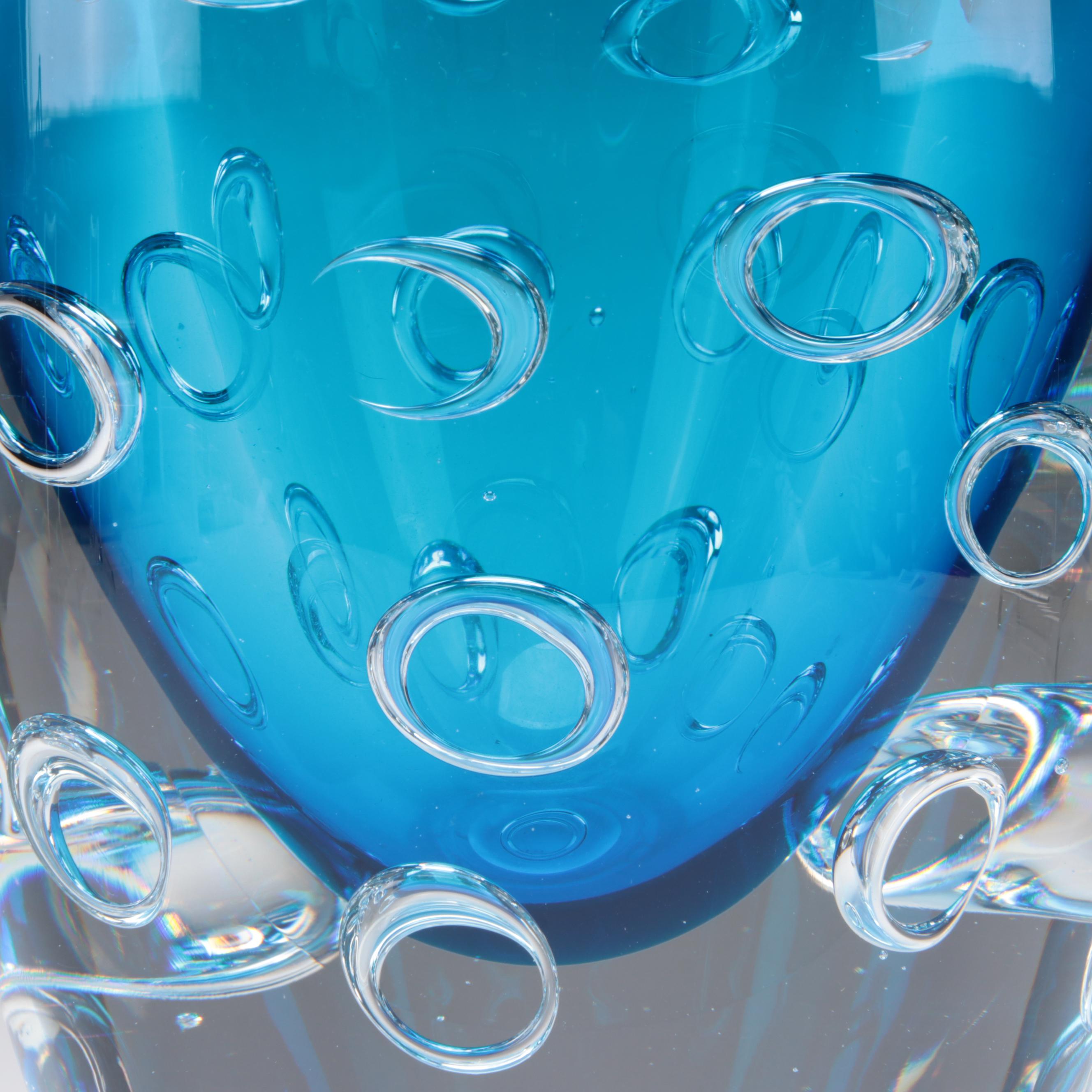 Cyan Design "Bristol" Sommerso Glass Vase