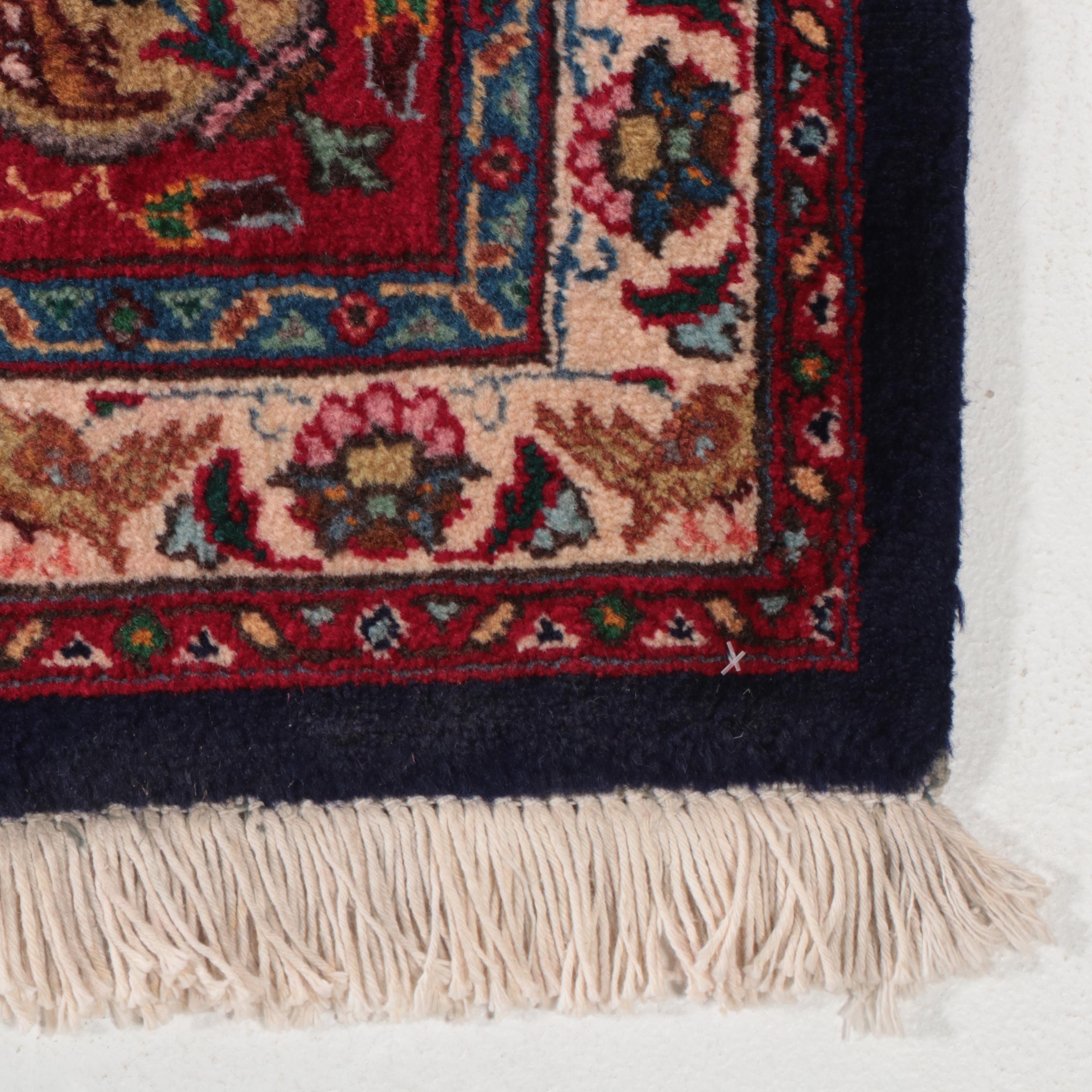 9'10 x 13'5 Hand-Knotted Indo-Persian Pictorial Area Rug