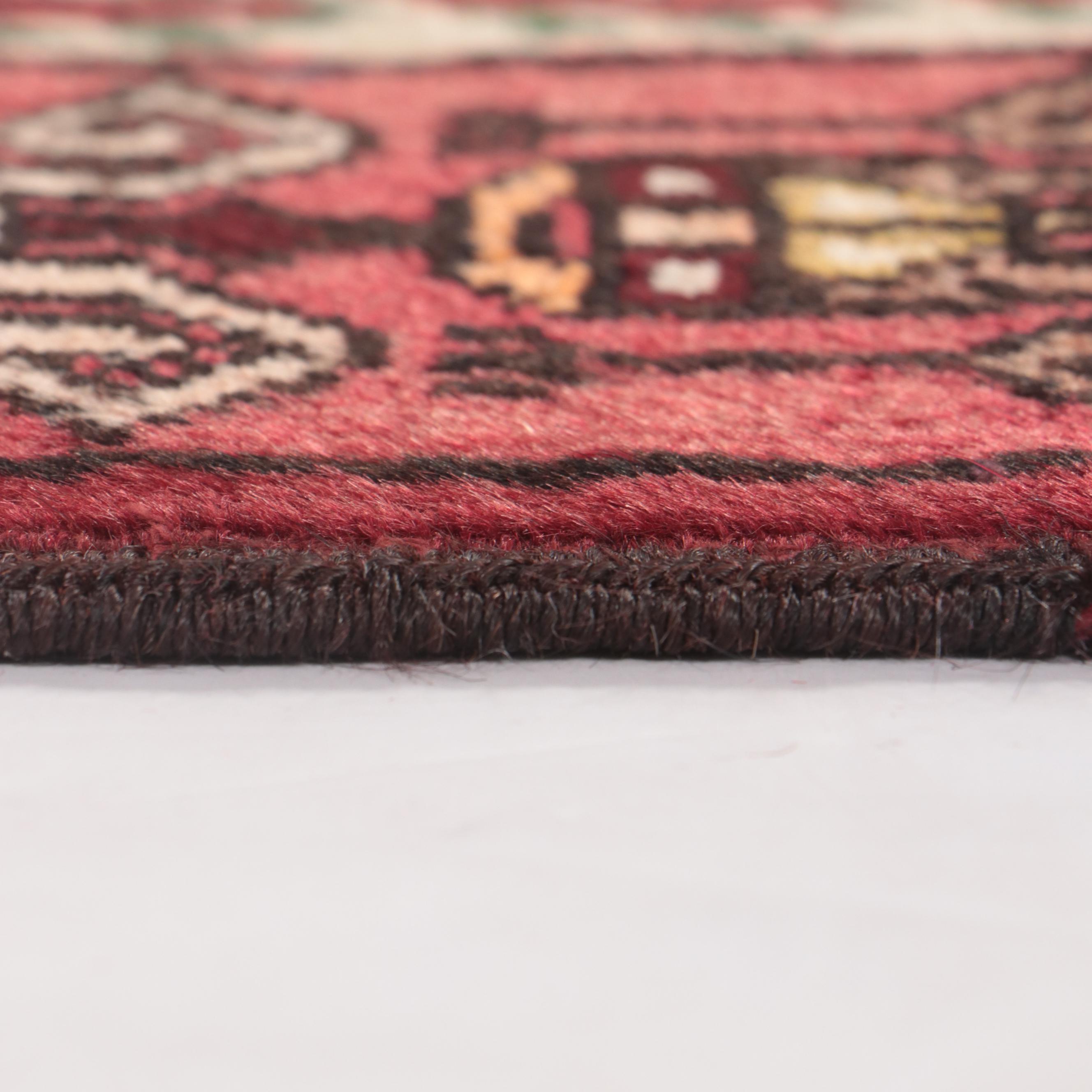 2' x 6'6 Hand-Knotted Persian Pictorial Carpet Runner